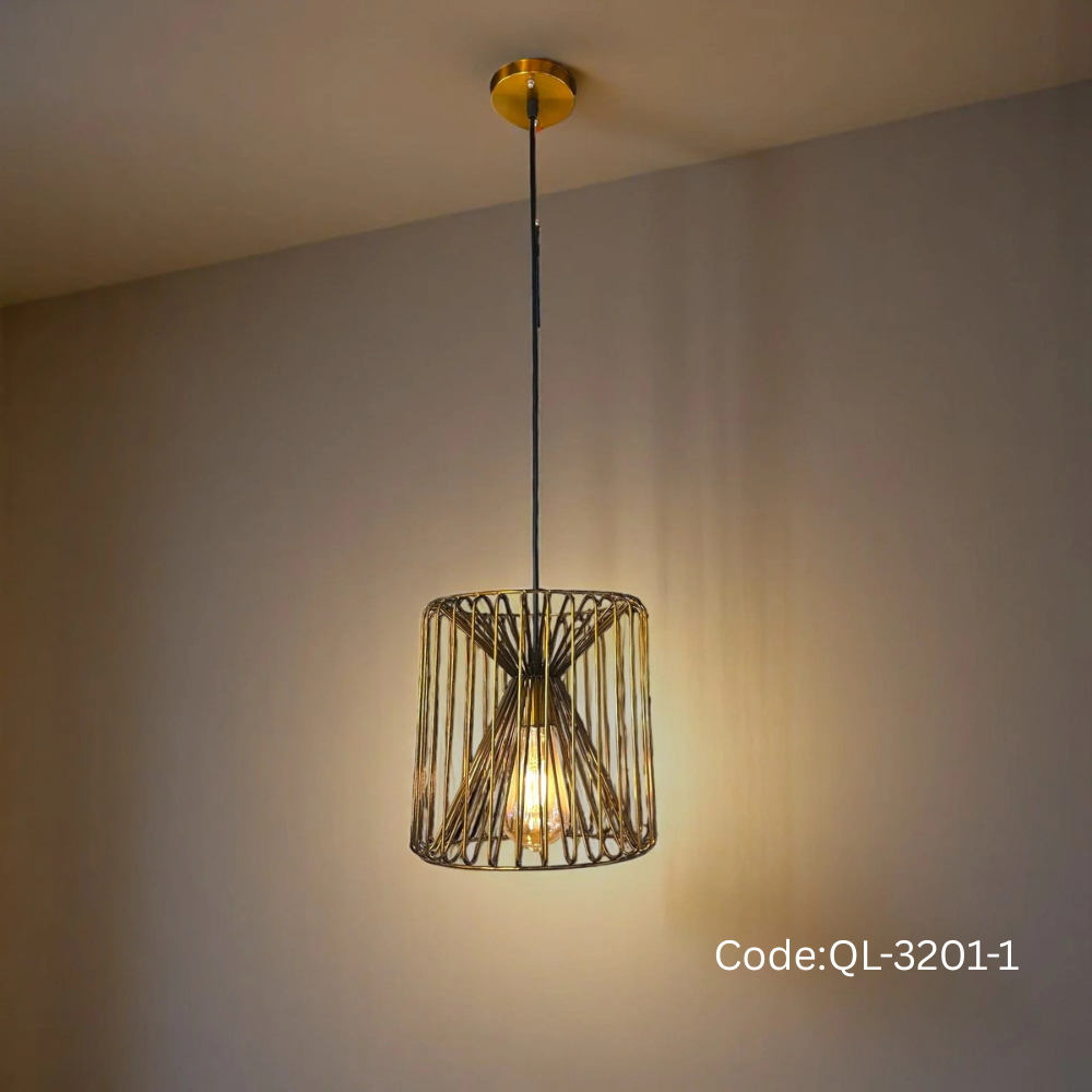Qulik Modern Diamond Frame 3 Color Hanging Lights (QL-3201-1)