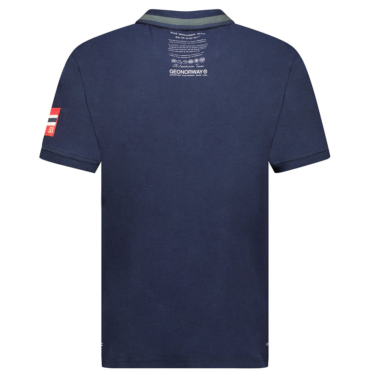 Man - Polo Short Sleeve 100% Cotton Navy_img_1