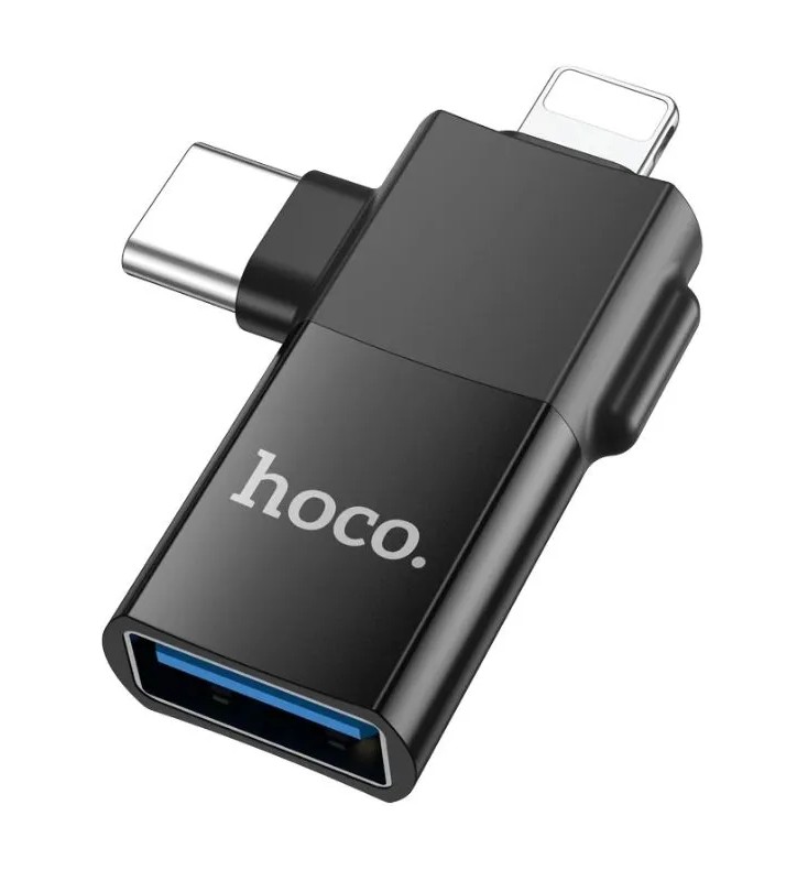 Hoco UA17 2-in-1 USB 2.0 Adapter_img_0