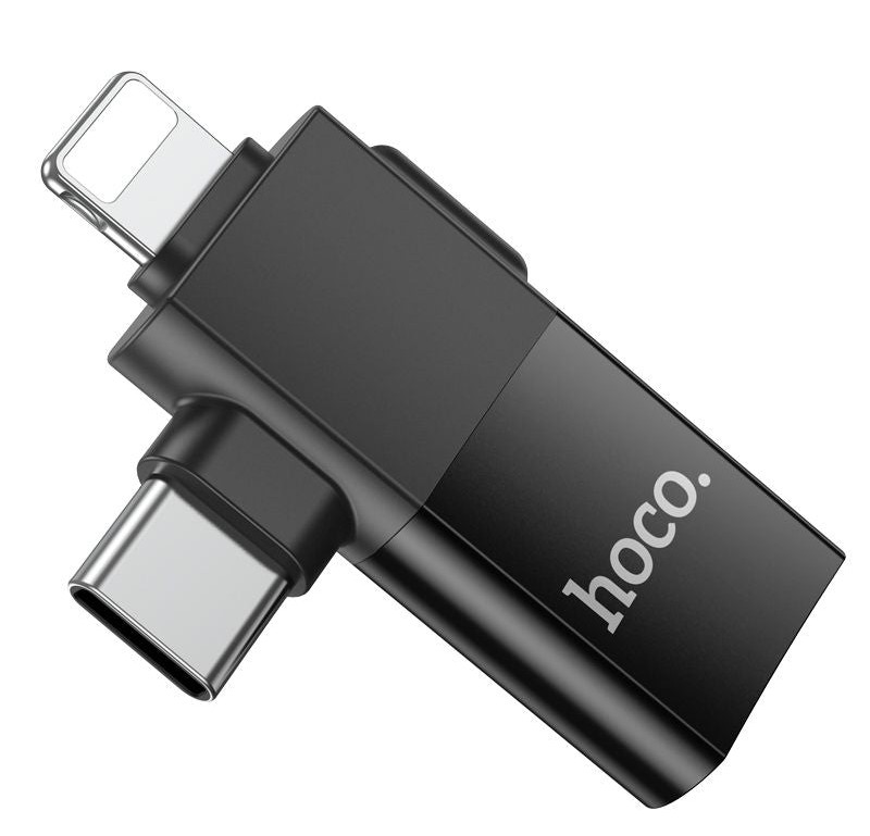 Hoco UA17 2-in-1 USB 2.0 Adapter_img_1