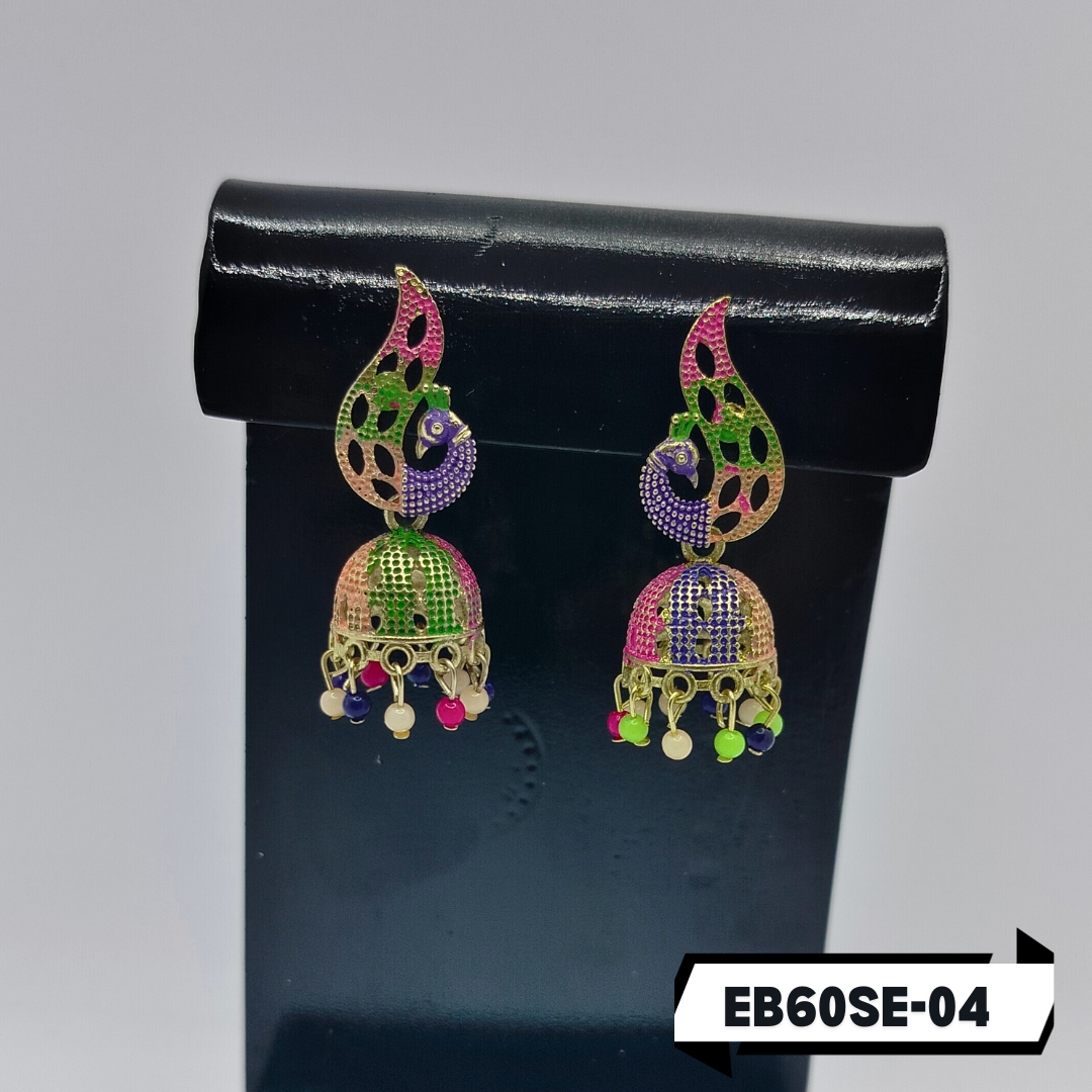 Multi-Color Small Jhumka