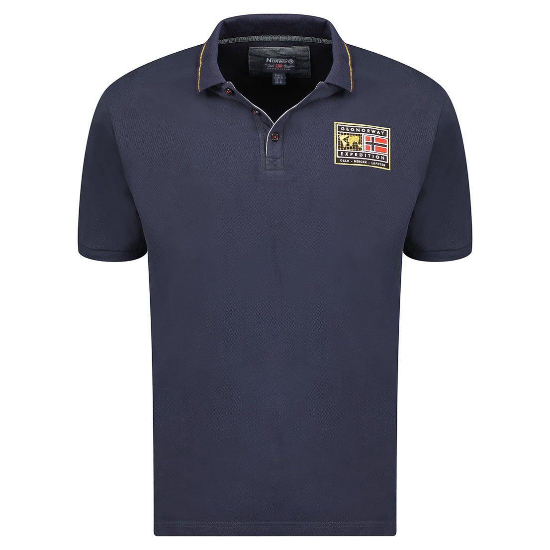 Man - Polo Short Sleeve 100% Cotton Navy