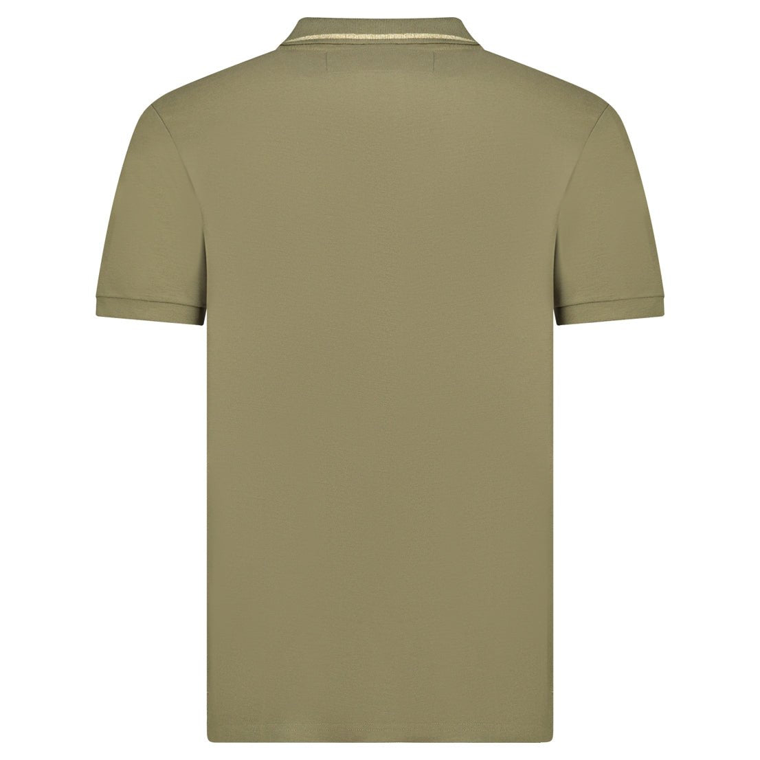 Men - Polo Short Sleeve 100% Cotton Khaki_img_1