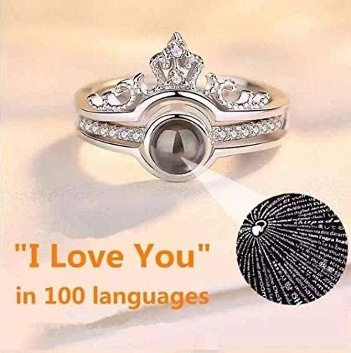 100 LANGUAGE "I LOVE YOU" RING + RED PREMIUM BOX_img_1