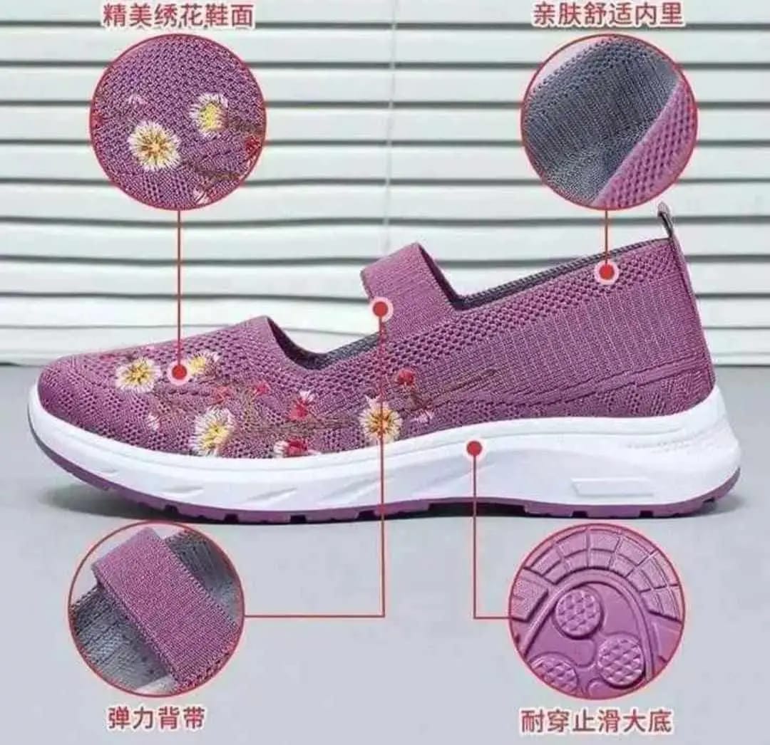 Elegant Women’s Replica Shoes with Stone Work_img_3