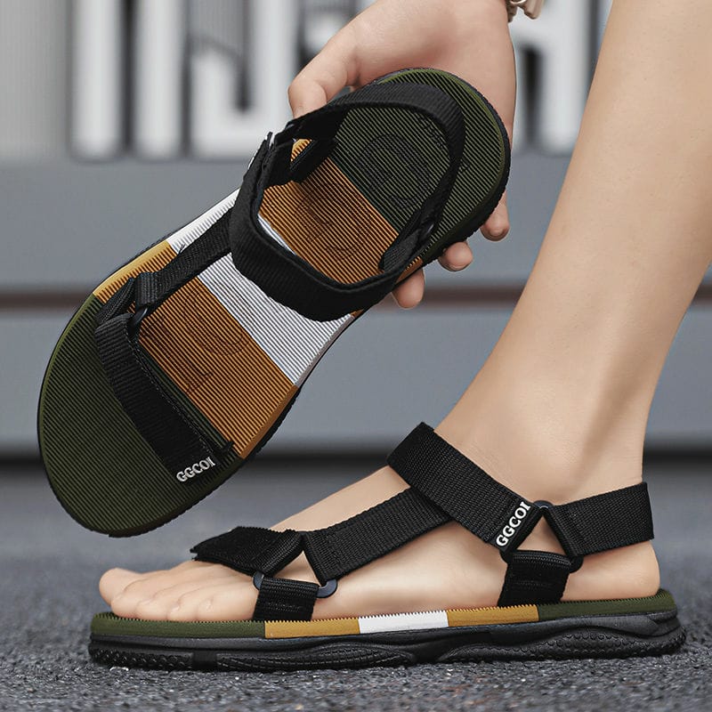 China Triangle Belts Slipper_img_0