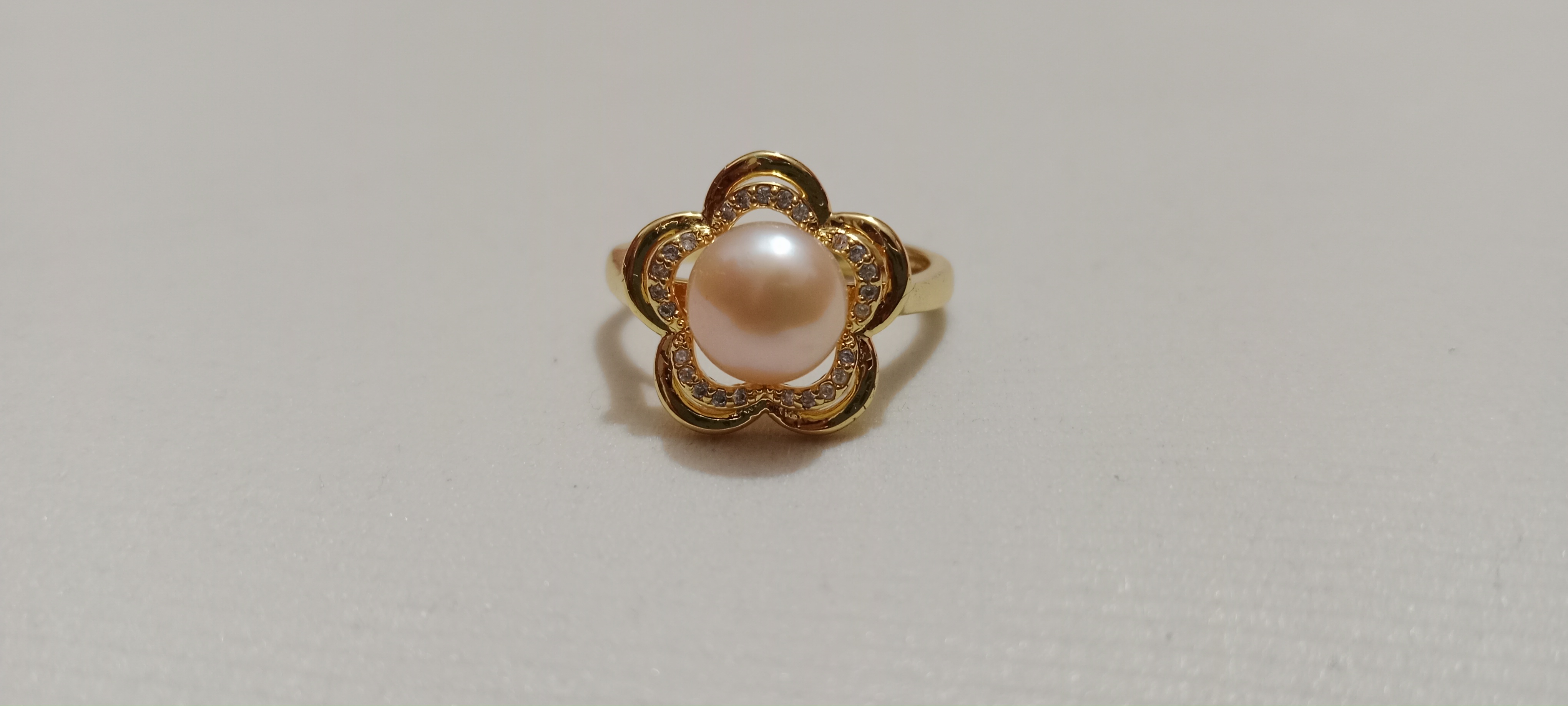 Pearl Adjustable Finger Ring_img_0