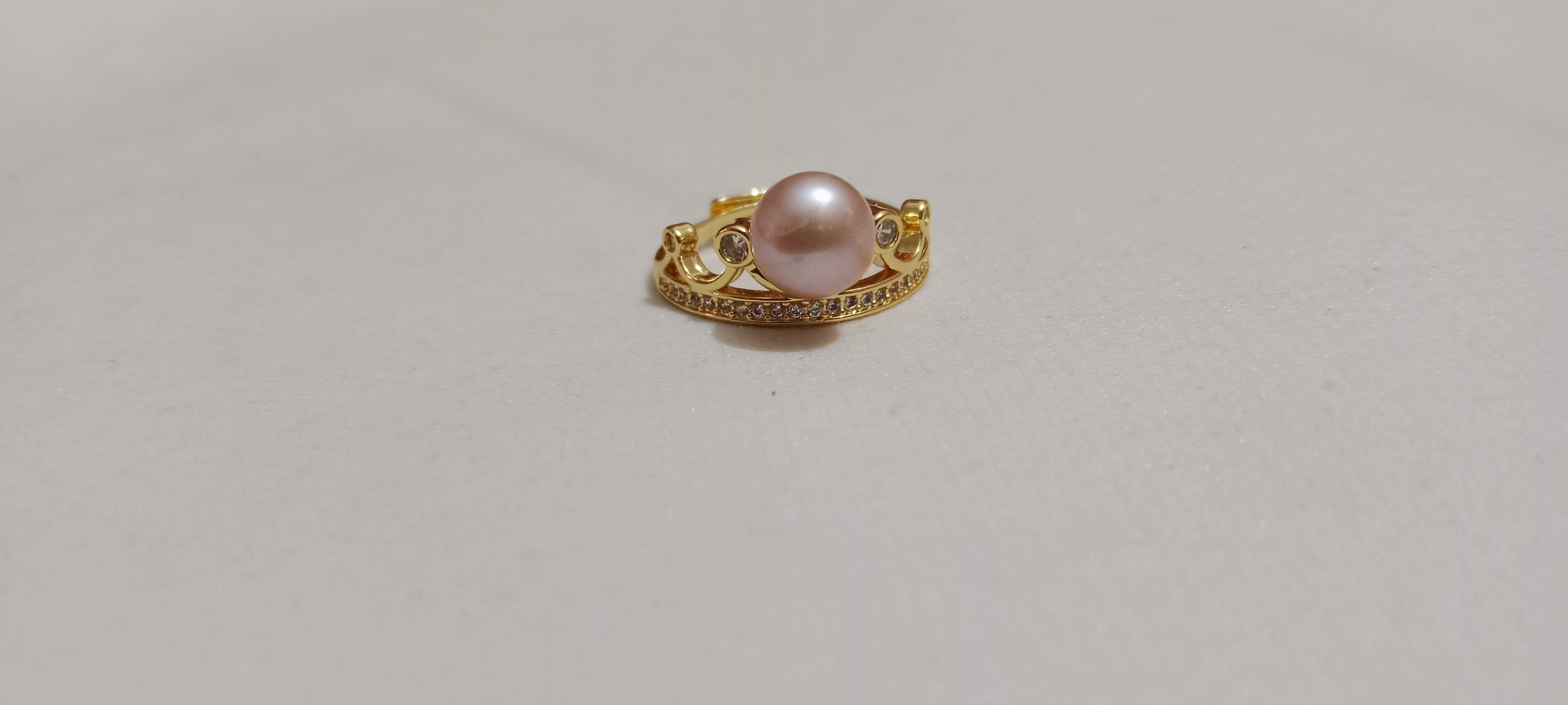 Pearl Adjustable Finger Ring_img_0