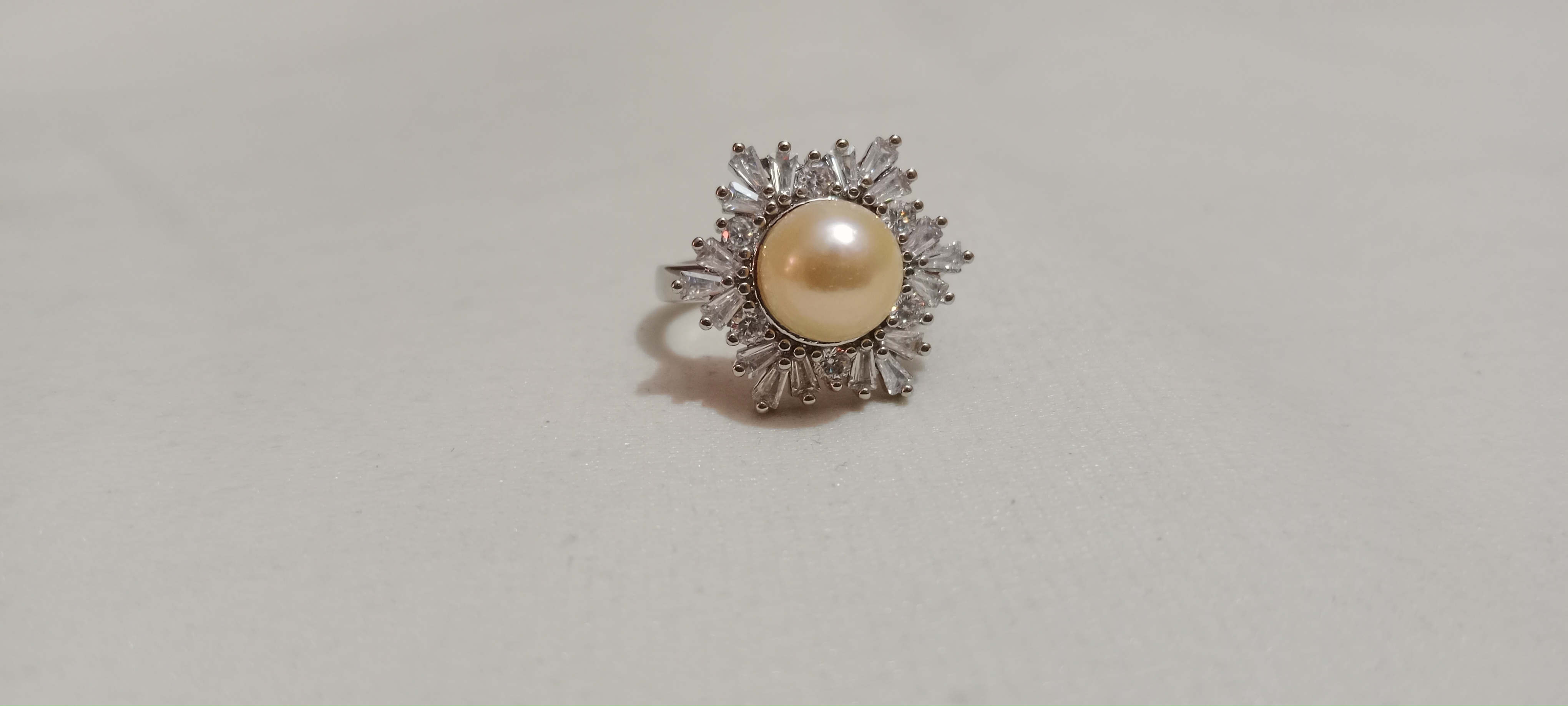 Pearl Adjustable Finger Ring_img_1
