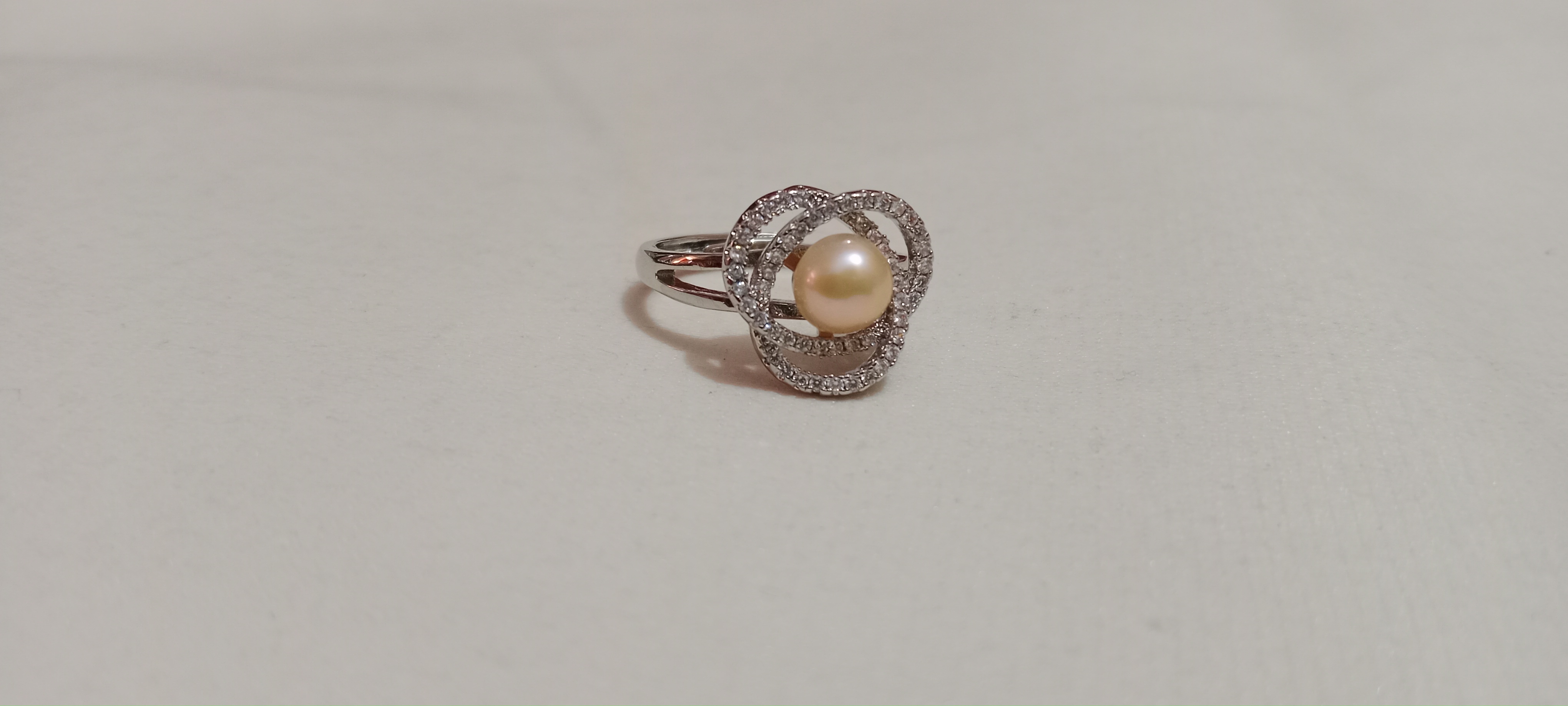Pearl Adjustable Finger Ring_img_2