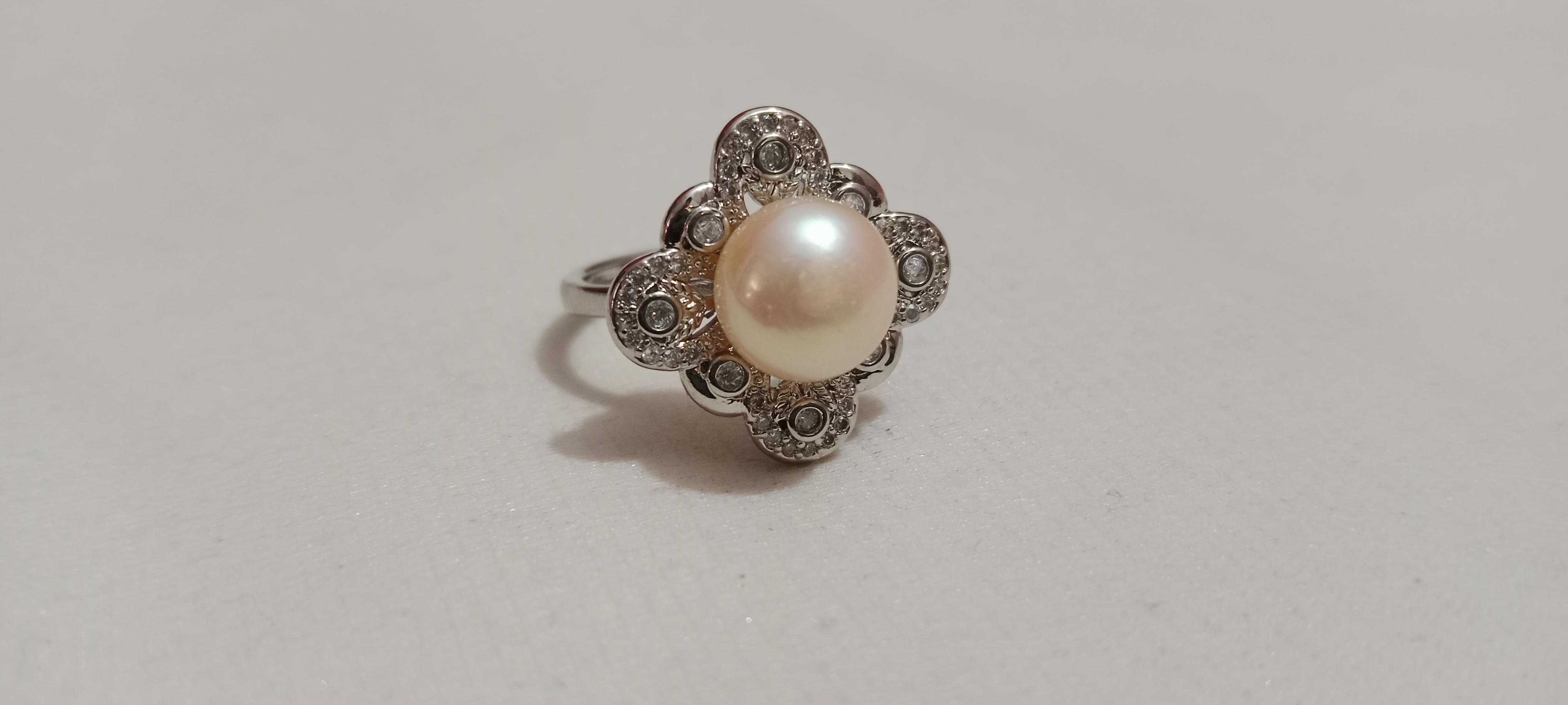 Pearl Adjustable Finger Ring_img_0