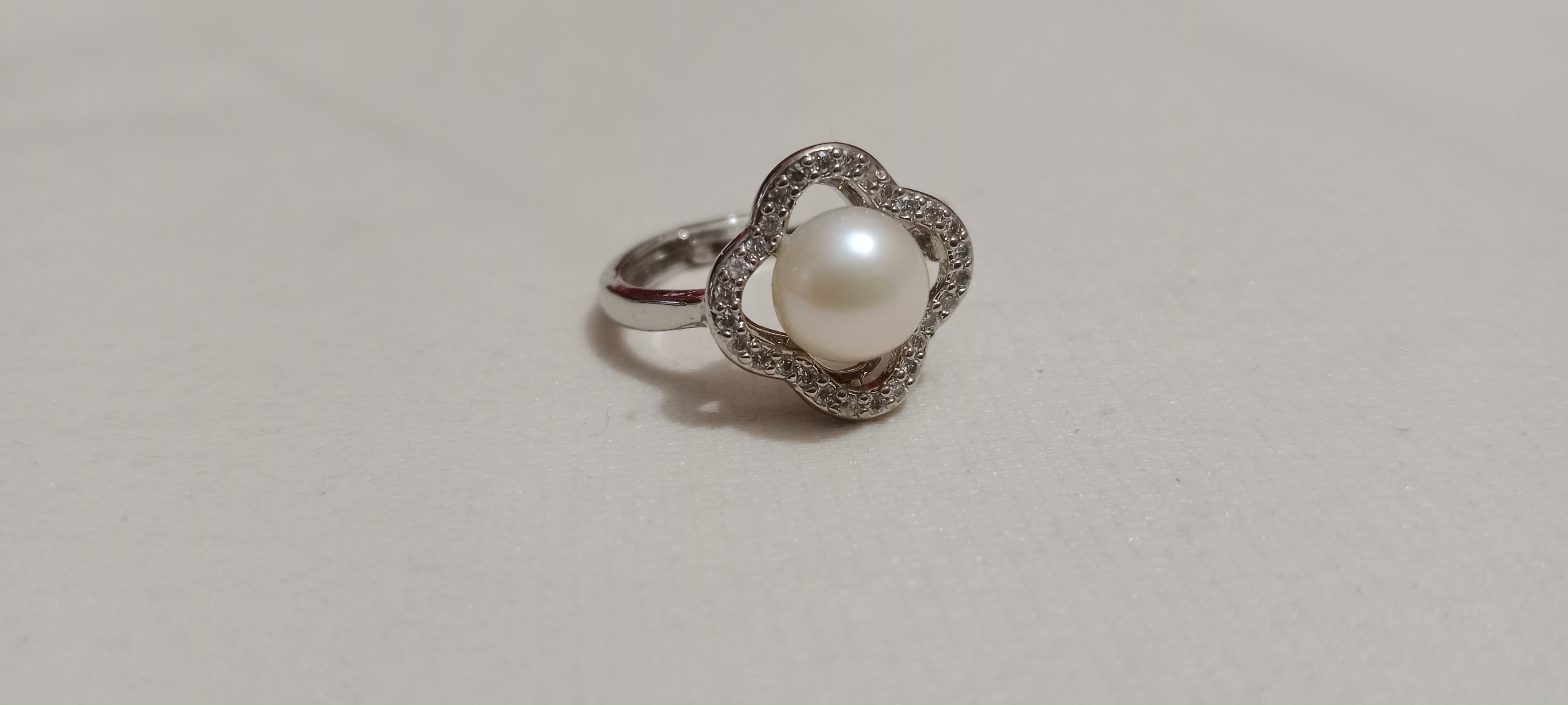 Pearl Adjustable Finger Ring_img_0