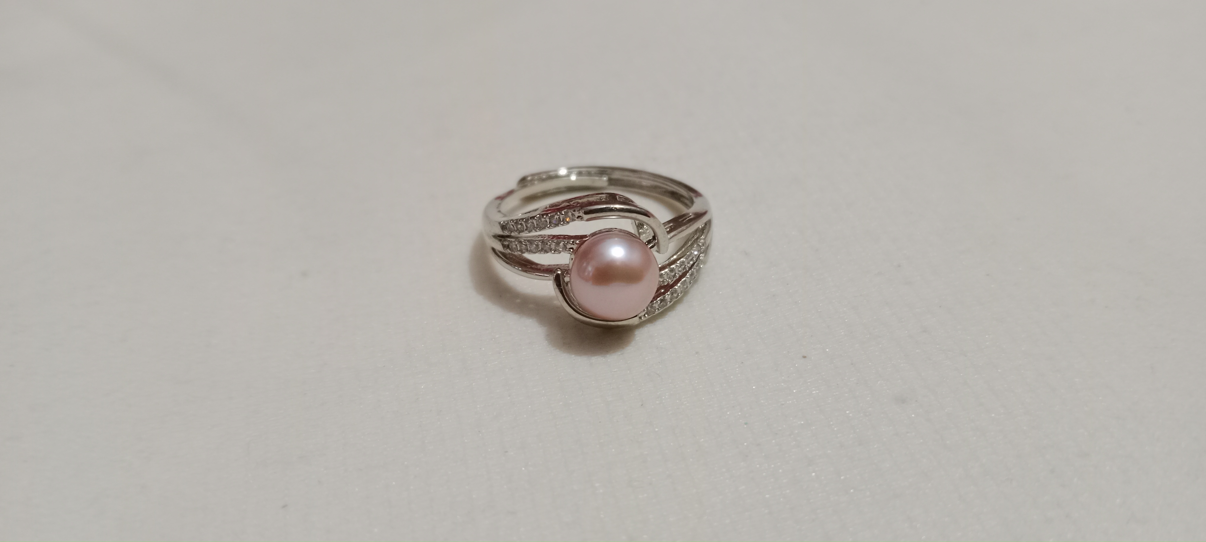 Pearl Adjustable Finger Ring_img_0
