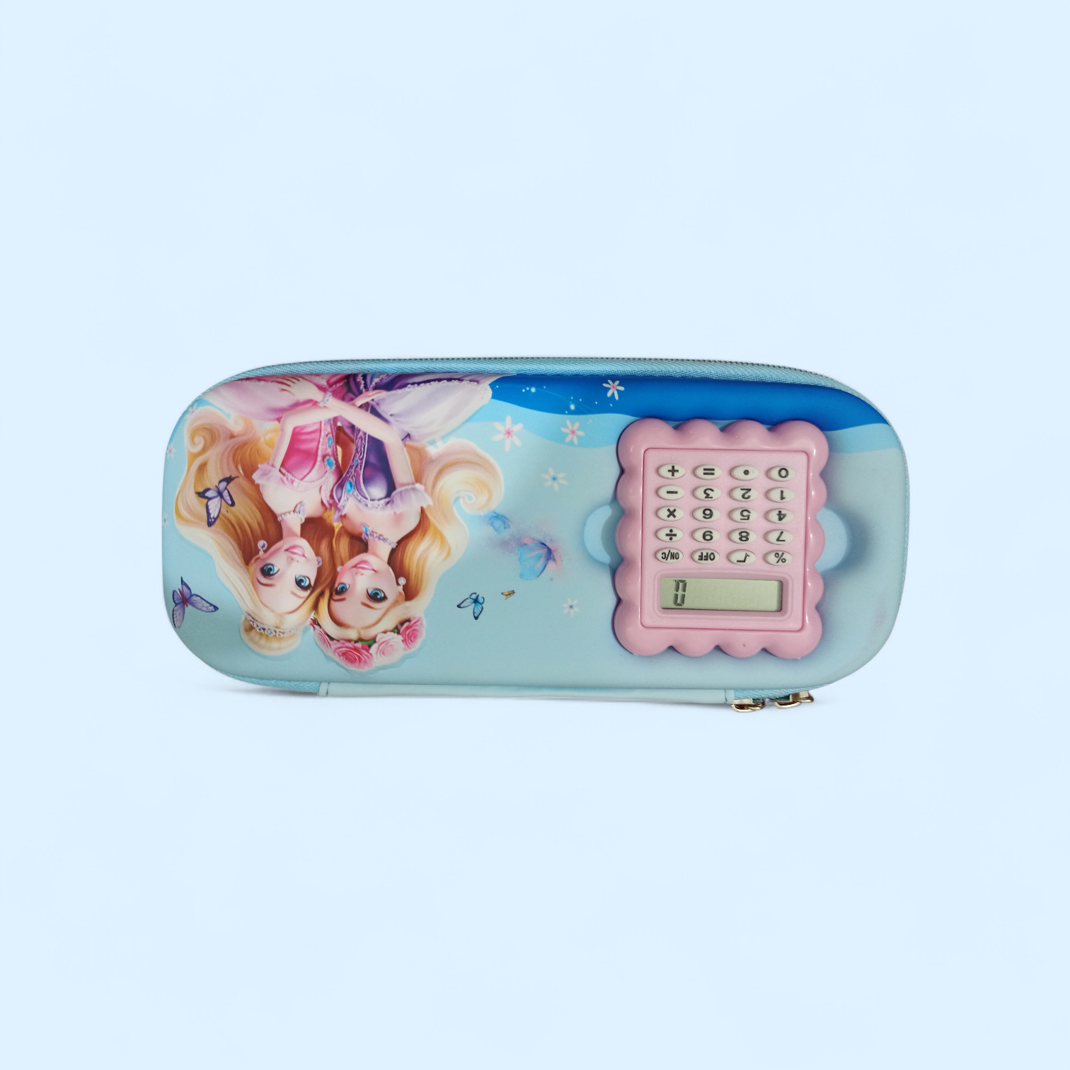 Kids Smart Pencil Box with Calculator – Cartoon Design School Pencil Case_img_3