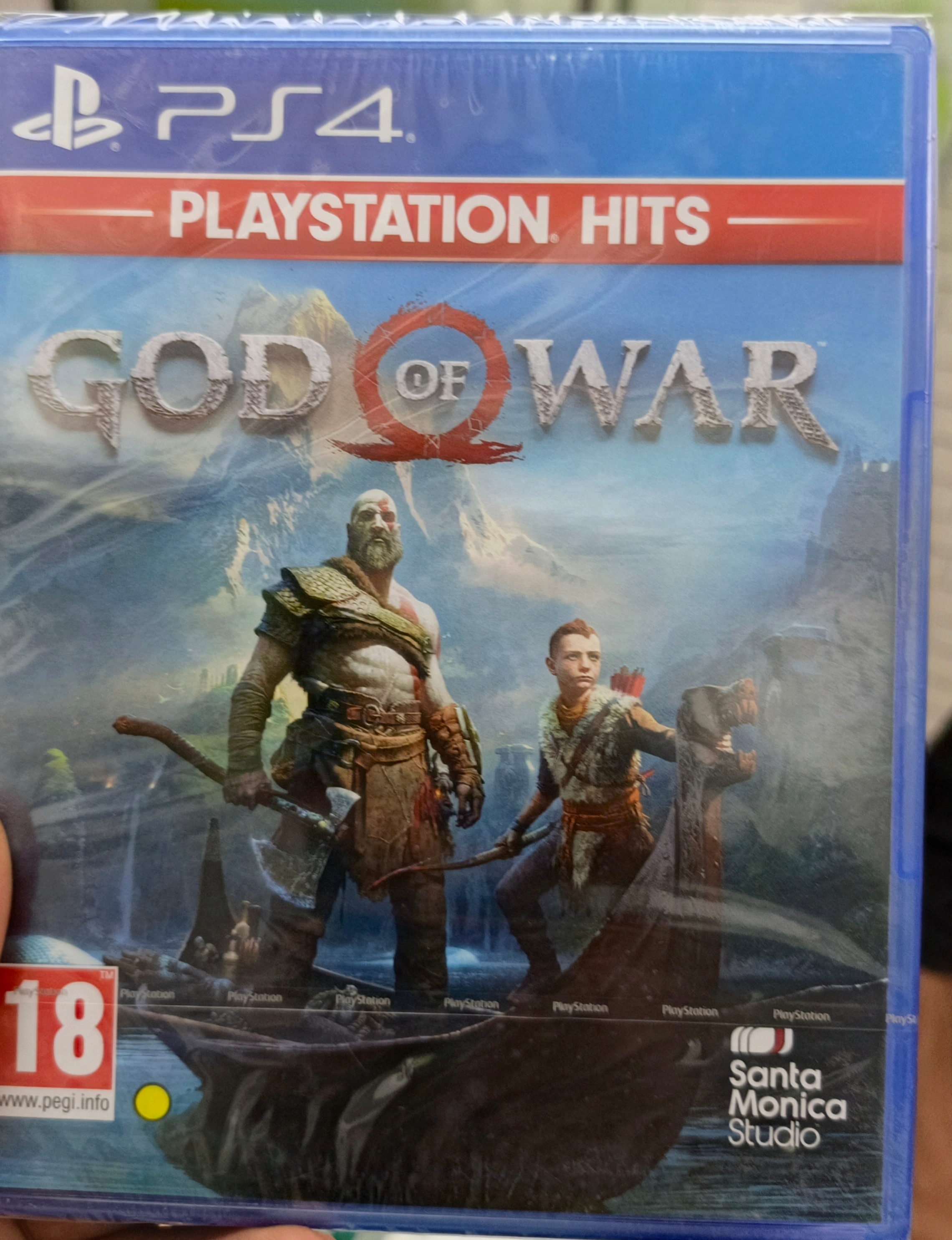 god of war 4 ps4 game cd_img_0