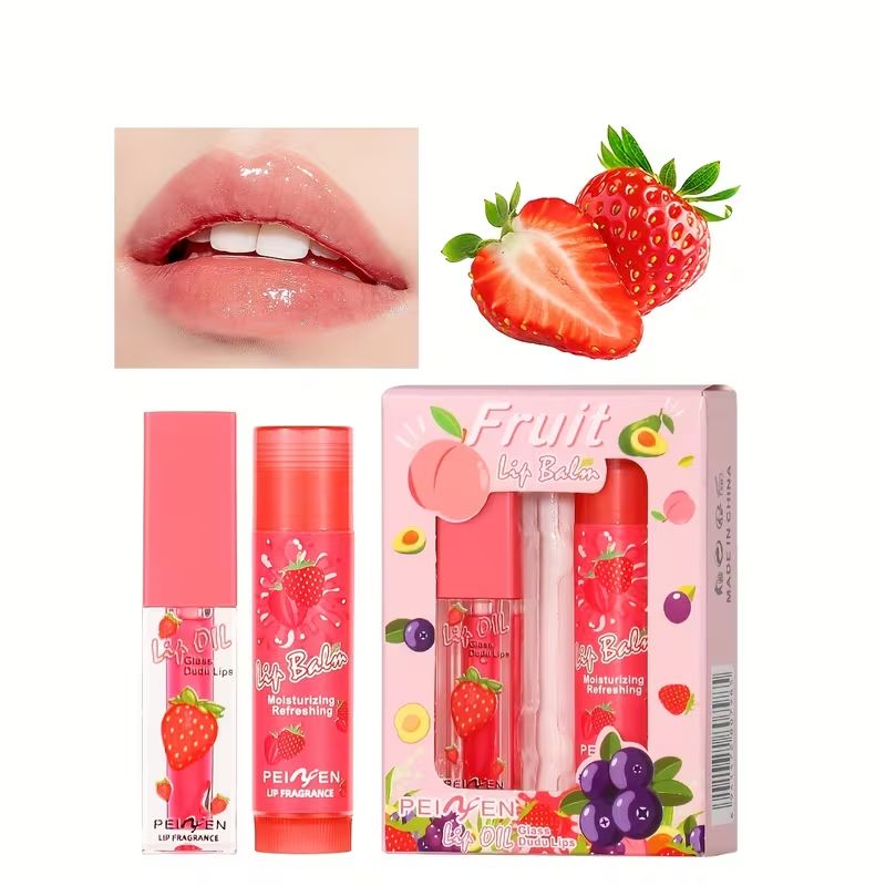 PEIAYEN Fruit lip care set.