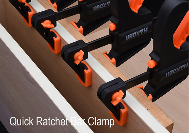 HARDEN Quick ratchet bar clamp (  12" | 24" ); Model: 600332 | 600334_img_2