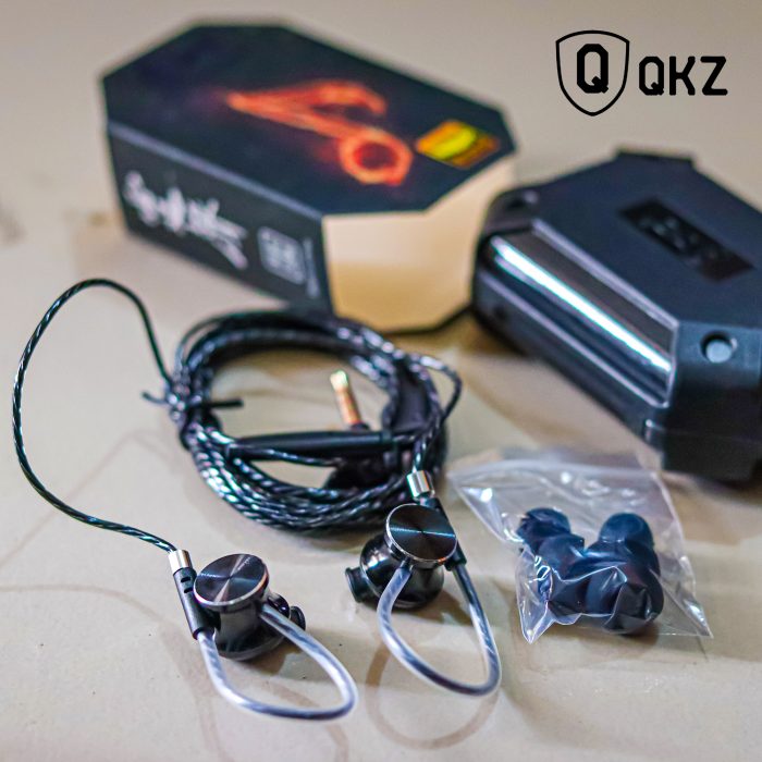 QKZ DM10 Zinc Alloy Gaming HiFi Earphone In Ear Earphone - Headphone - Headphone - Ear Phone - Earphone - Headphone