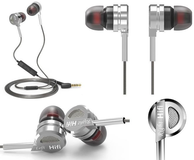 QKZ DM9 Zinc Alloy HiFi Metal Earphone Heavy Bass Music Headset with Mic - Headphone