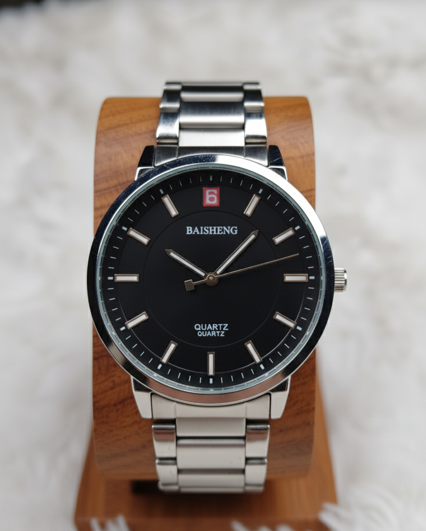 BAISHENG MENS FASION WATCH,stainless steel