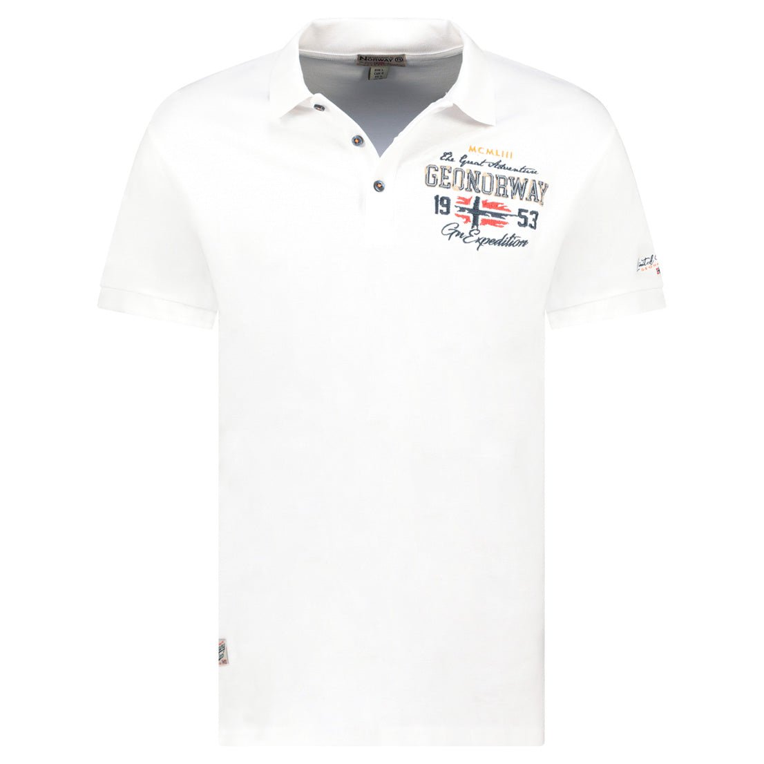 Man - Polo Short Sleeve White