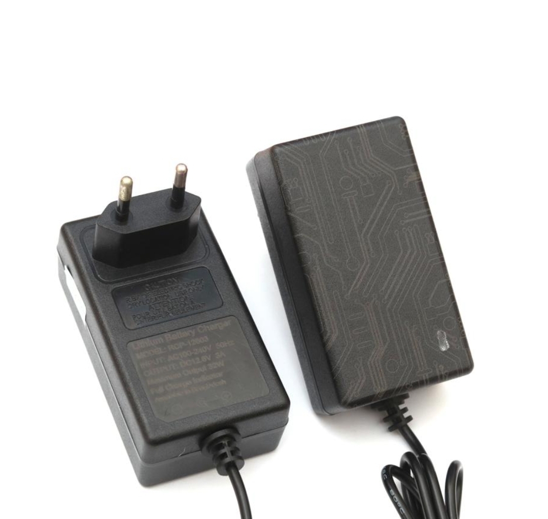 RC PRODUCR DC 12.6V 3A Power Supply Adapter | Smart Charger for 3S 11.1V Lithium-ion Battery Pack | Fast Charging Adapter