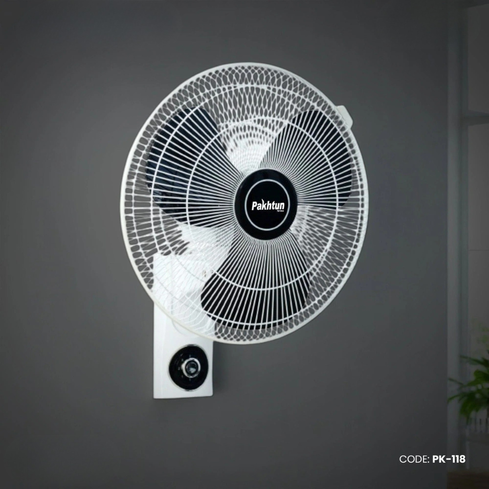 Pakhtun 18" High Speed Wall Bracket Fan (White) | PK-118