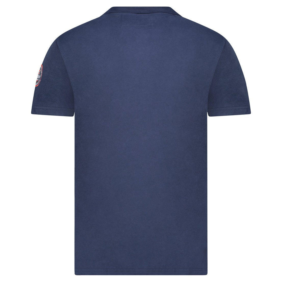 Man - Polo Short Sleeve, Flag and Badge Navy_img_1