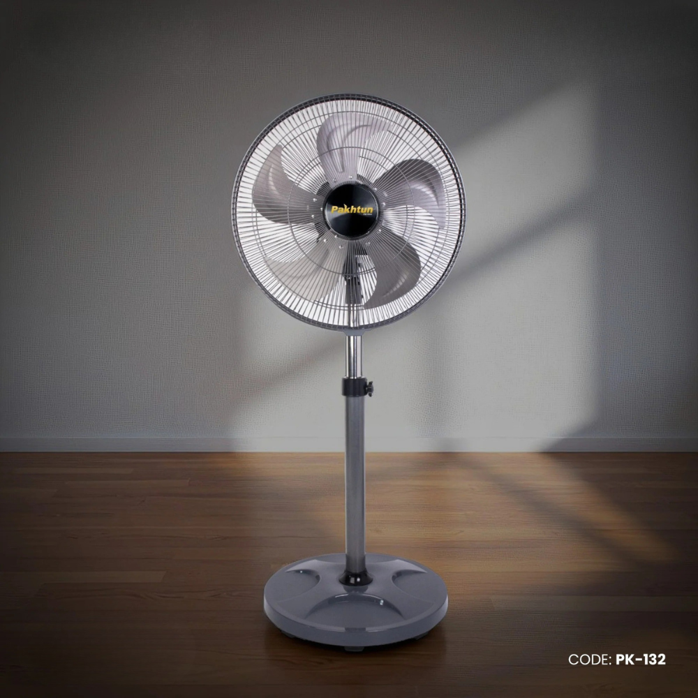 Pakhtun Zefiro-500M 20-Inch-High Speed Stand Fan (Grey) | PK-132_img_1