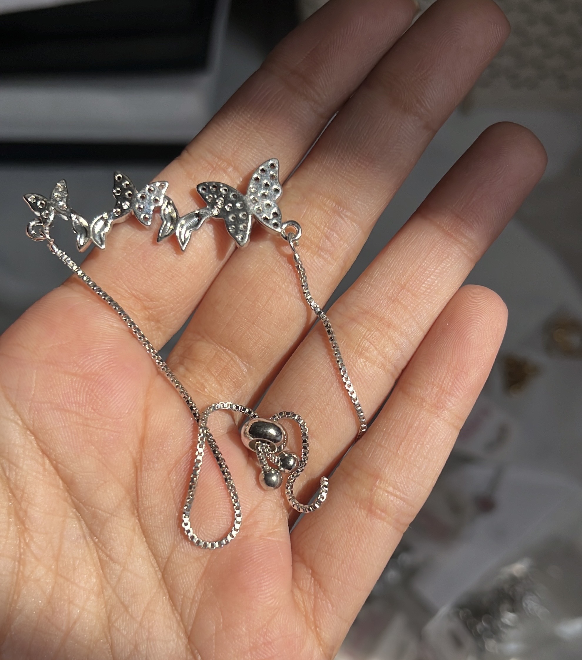 Butterfly adjustable bracelet_img_1