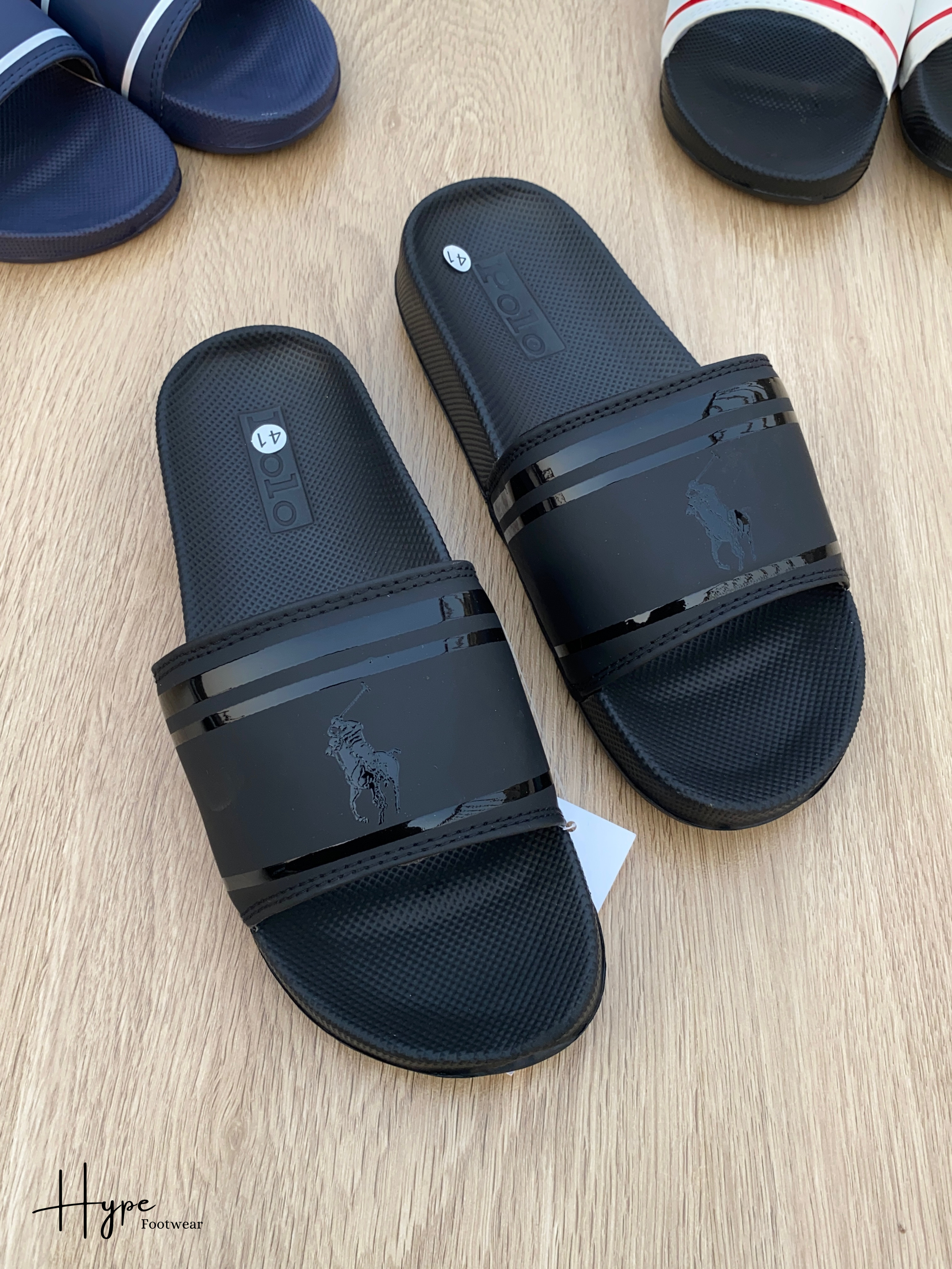 Polo Ralph Lauren Slide (Black)