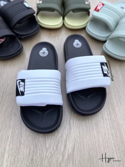 Nike Offcourt Adjust Slide (White) 1:1_img_1