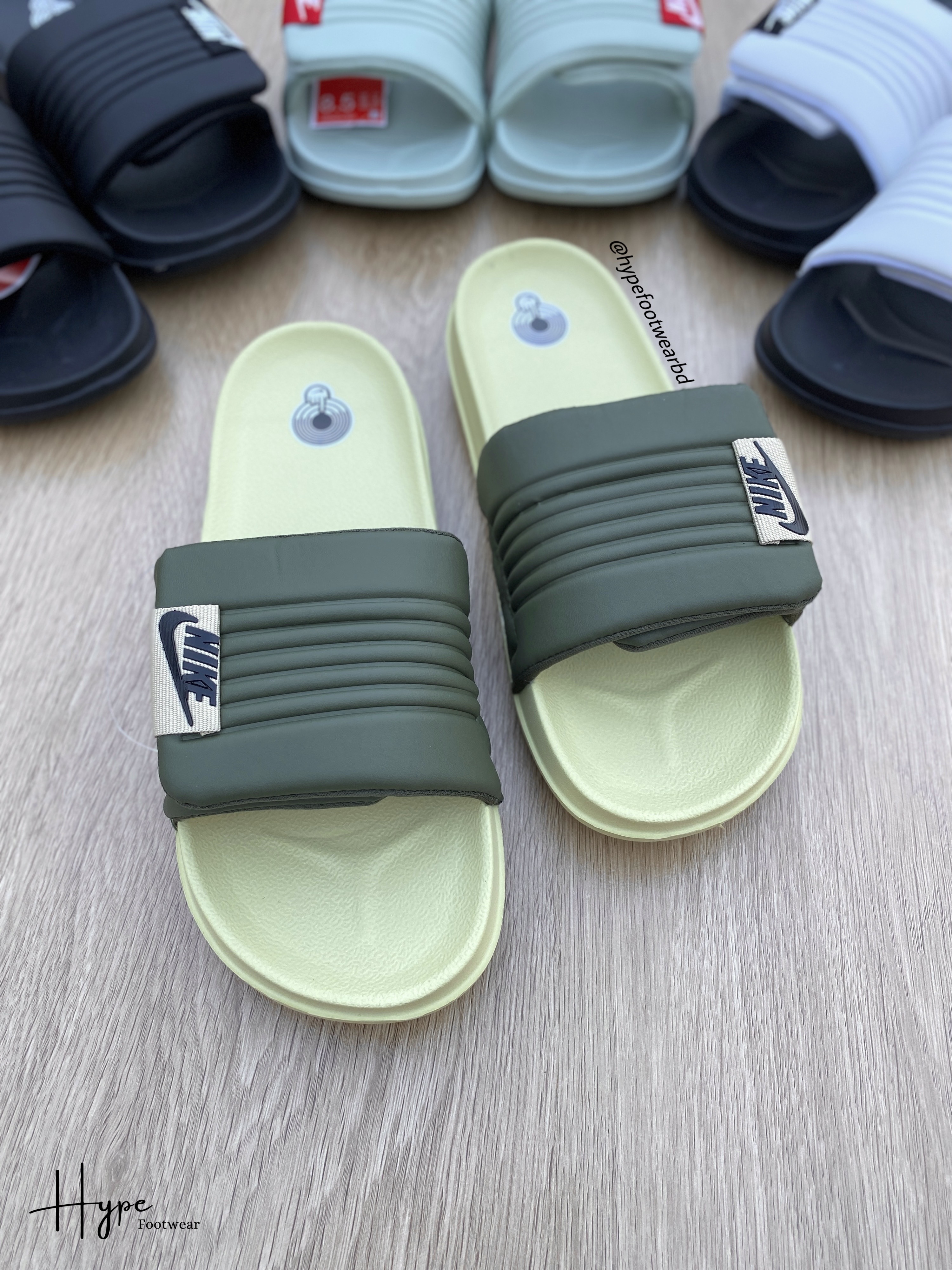 Nike Offcourt Adjust Slide (Green) 1:1_img_1