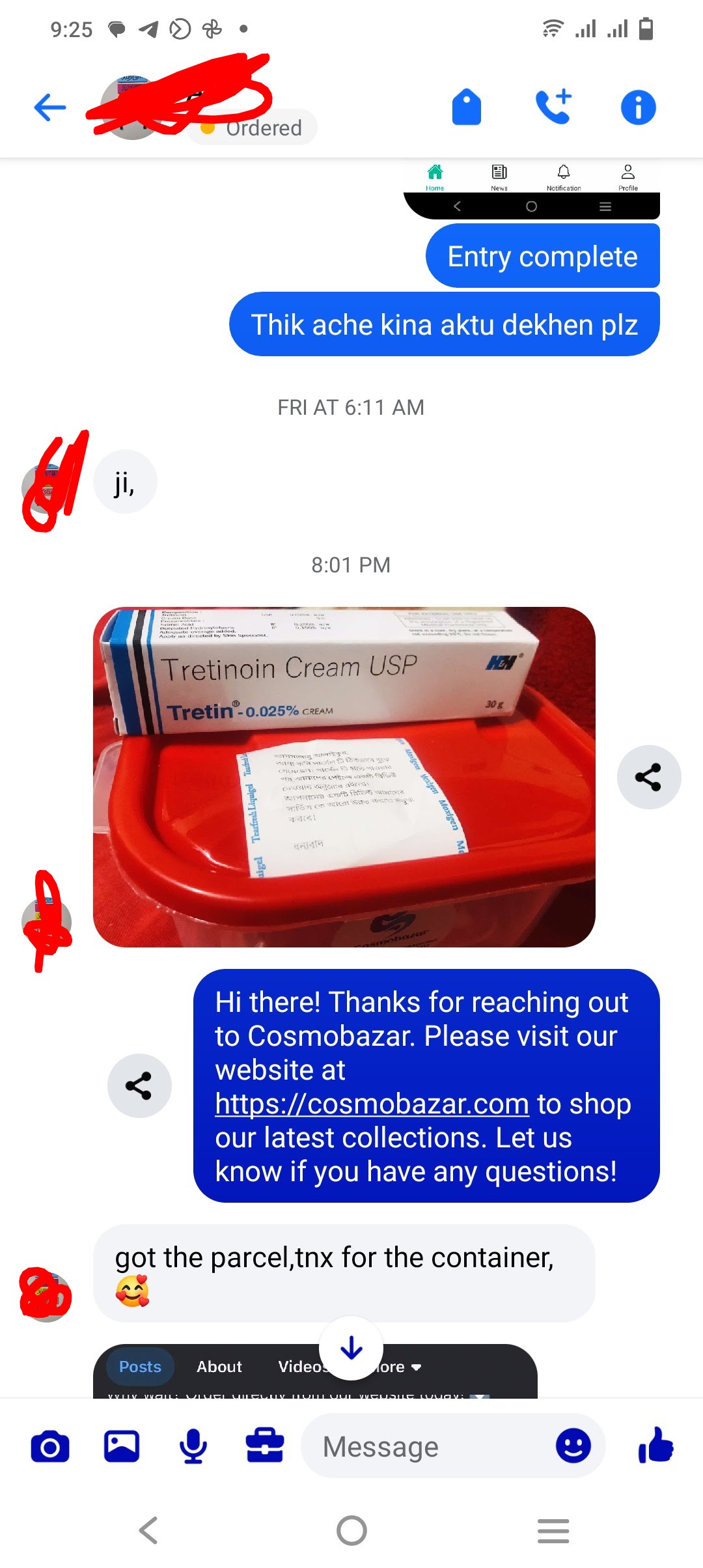 Customer review