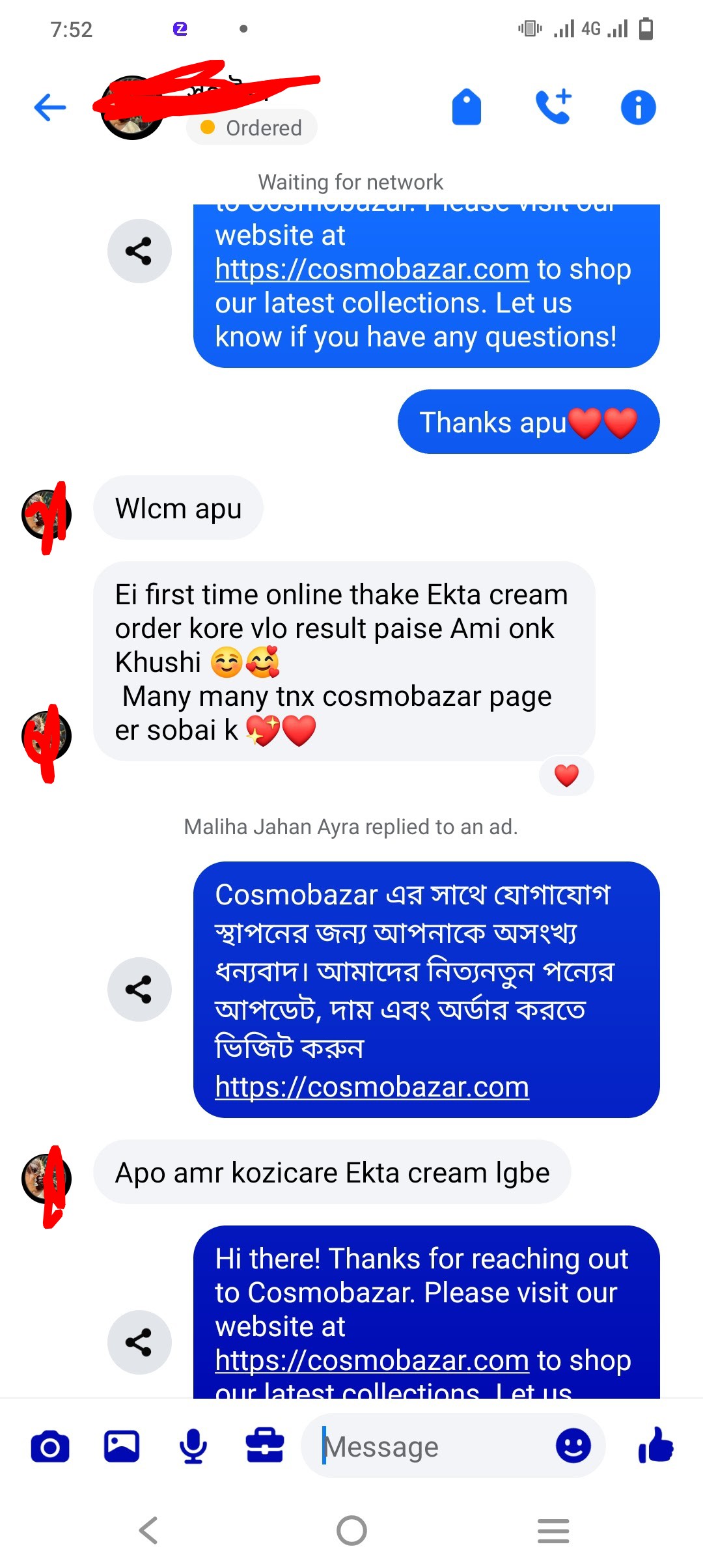 Customer review