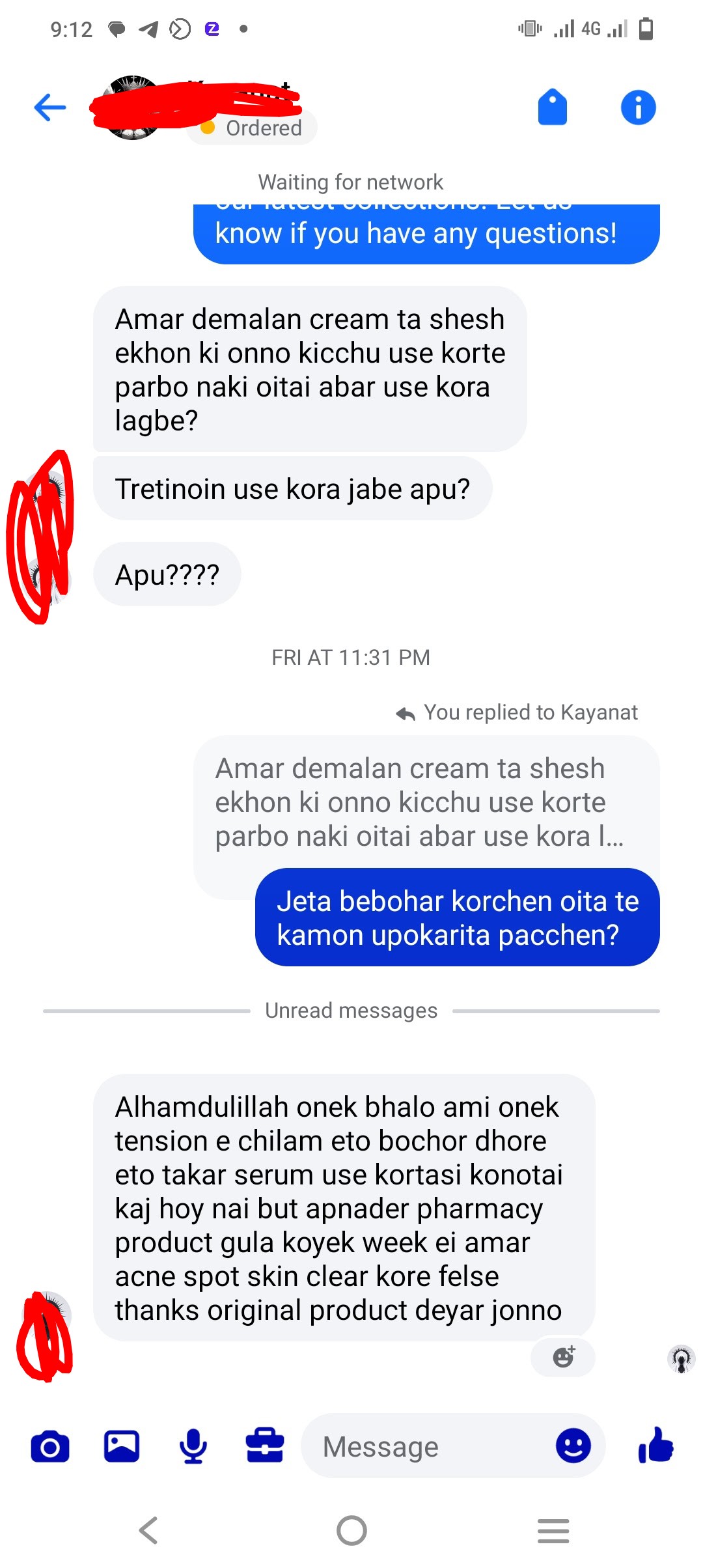 Customer review