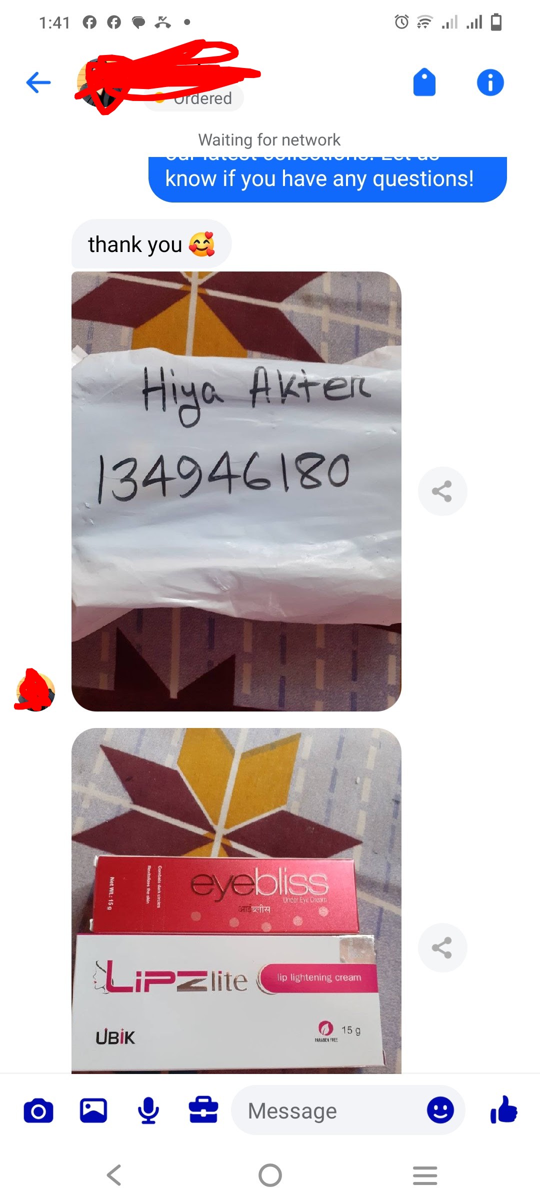 Customer review