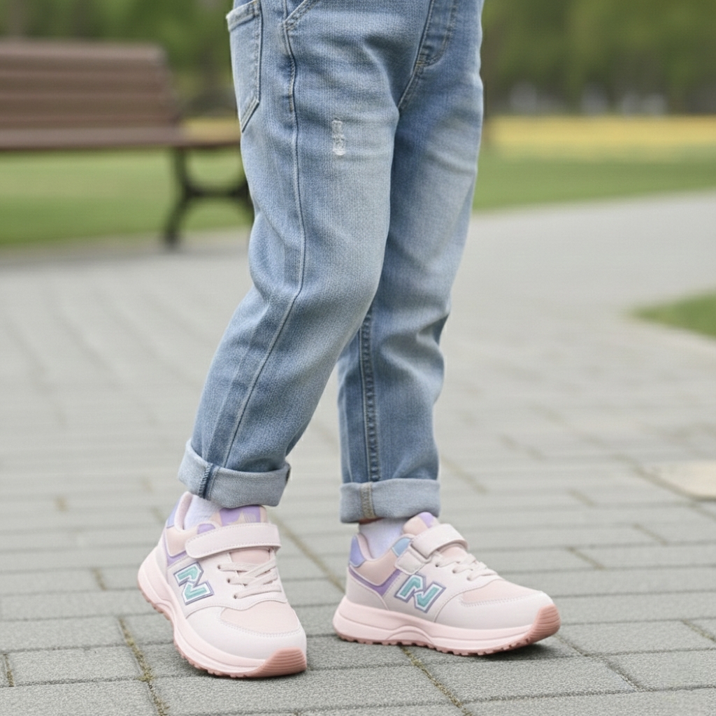 Kids ComfortGrip Soft Lightweight Durable Sport Sneakers_img_1