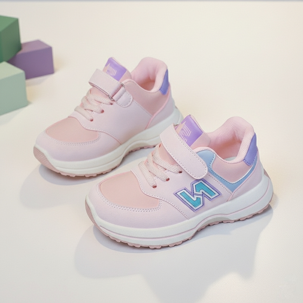 Kids ComfortGrip Soft Lightweight Durable Sport Sneakers