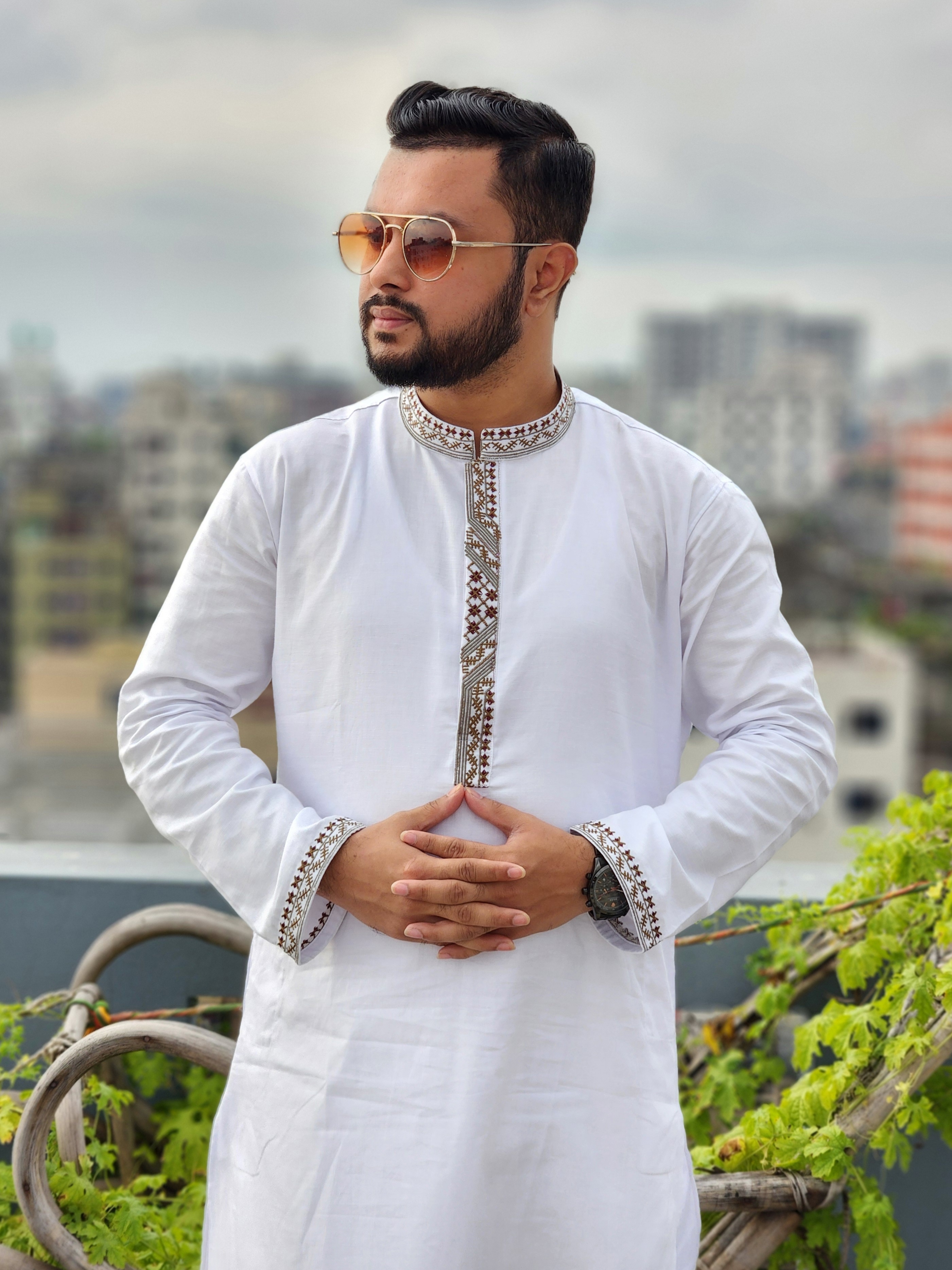 premium elite plate embroidered panjabi code 803_img_1