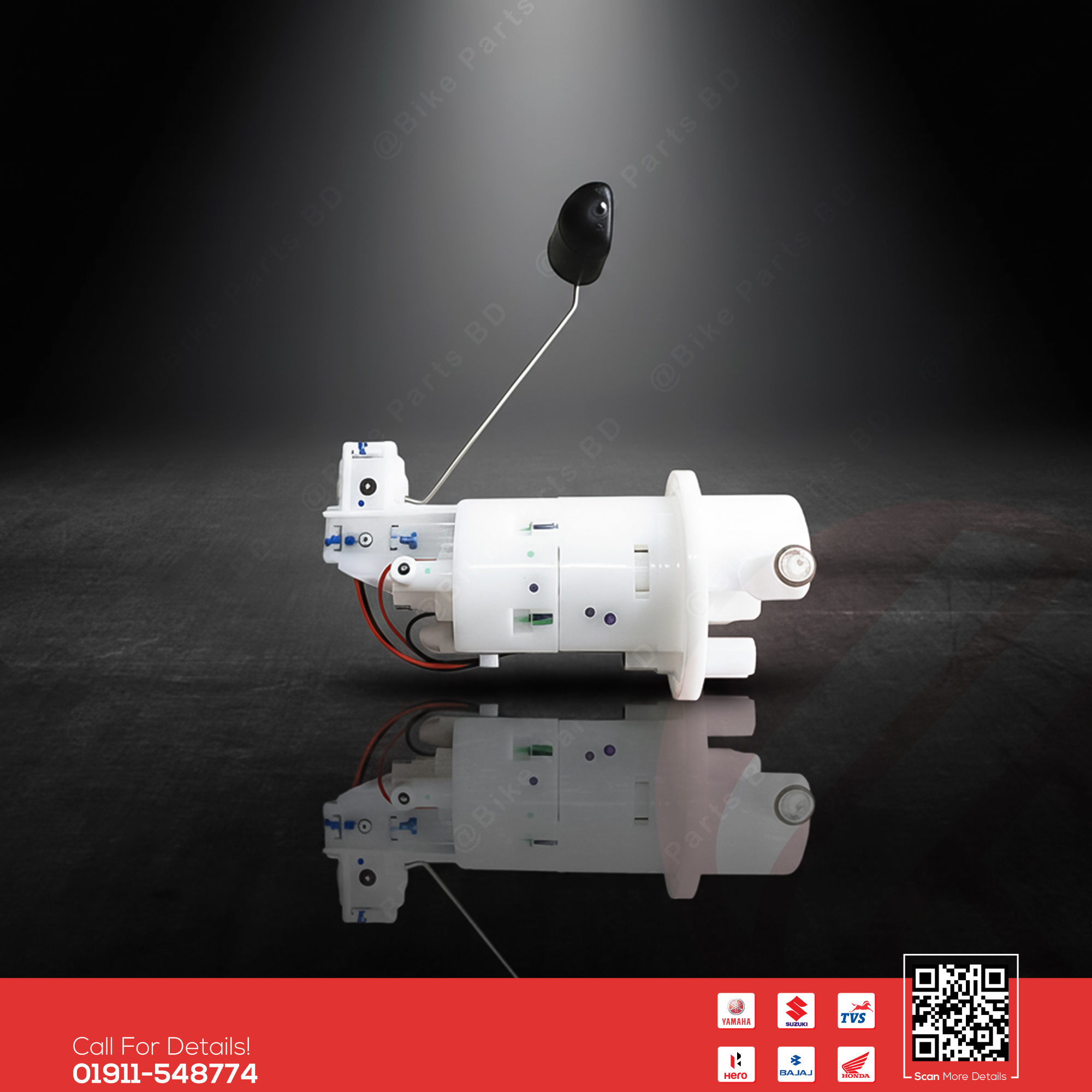 Fuel Pump Assy for Yamaha FZS V2 & Fazer V2 bike.
