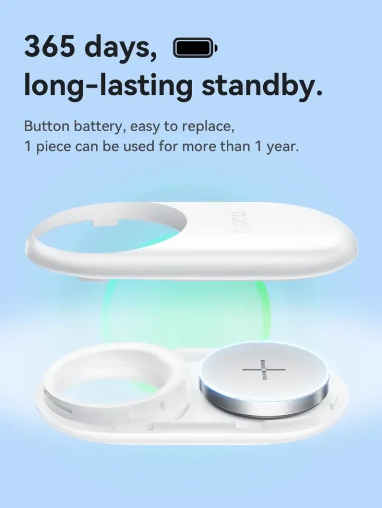 HOCO E94 Smart Mini Anti‑Lost Tag – Apple Find My & GPS Tracker_img_3