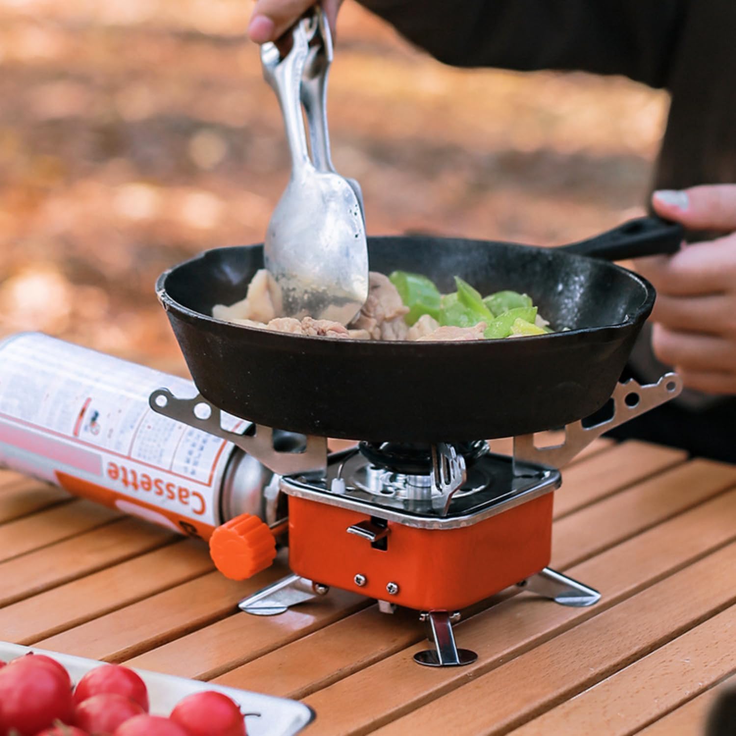 Portable Windproof Camping Gas Stove 4000W – Ultralight Backpacking Butane Burner_img_0