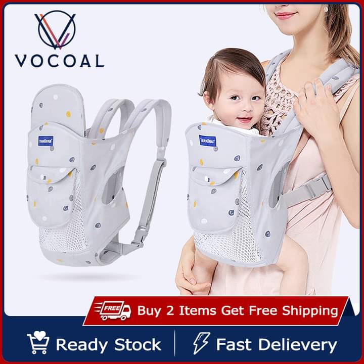 💥Vocoal Lightweight Adjustable Straps Baby Carrier