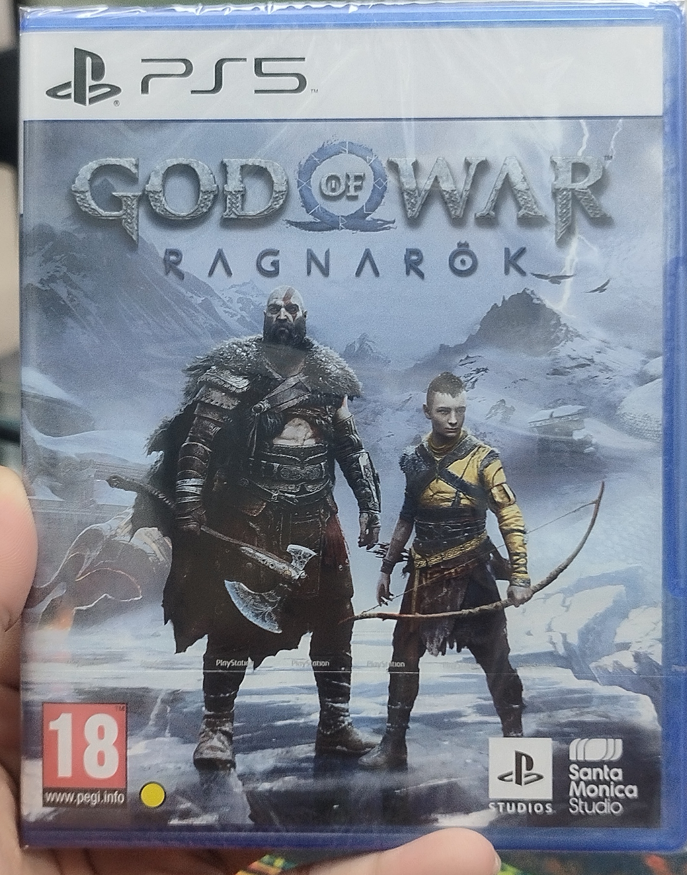 God of War Ragnarök ps5 game cd_img_0