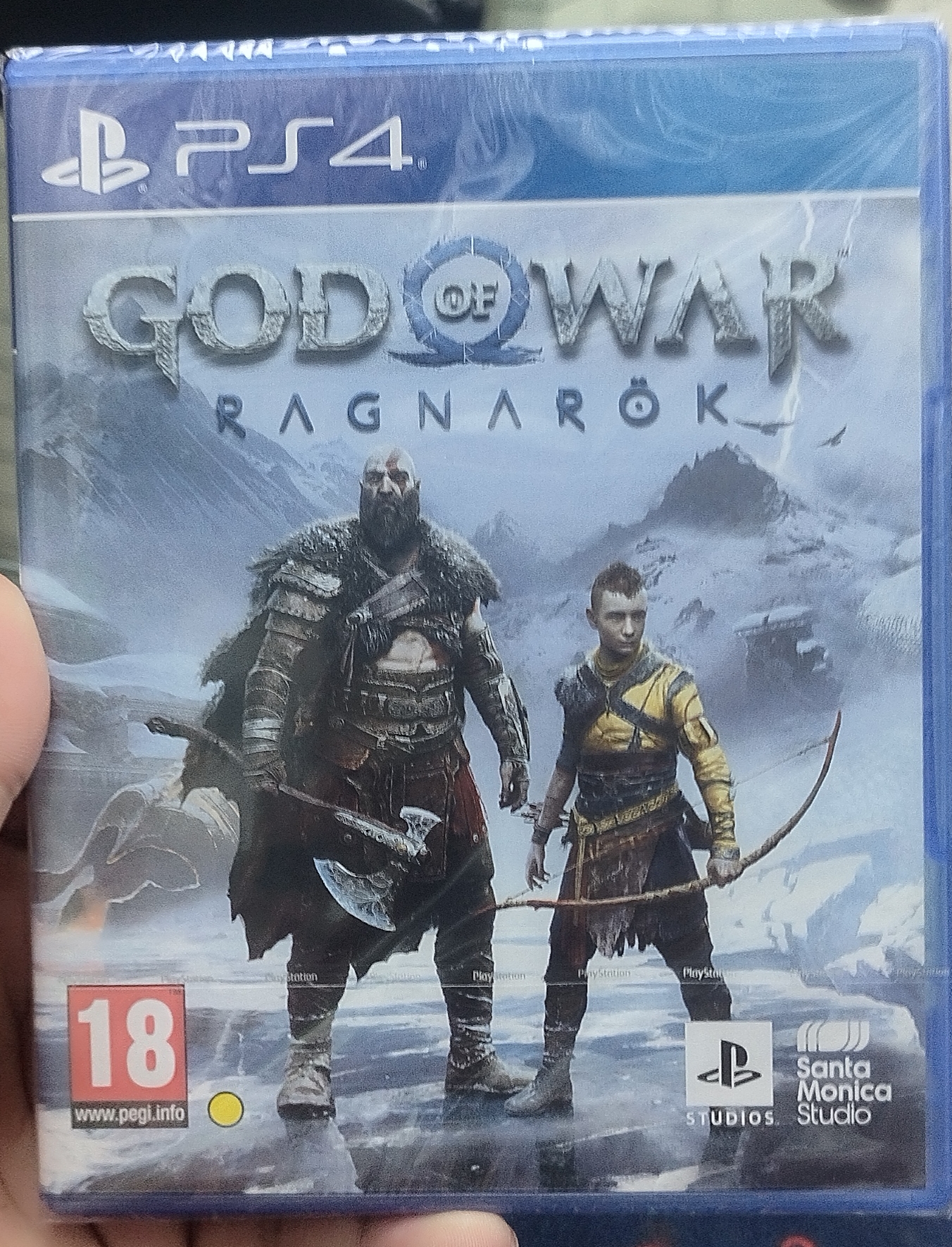 God of War Ragnarök ps4 game cd_img_0