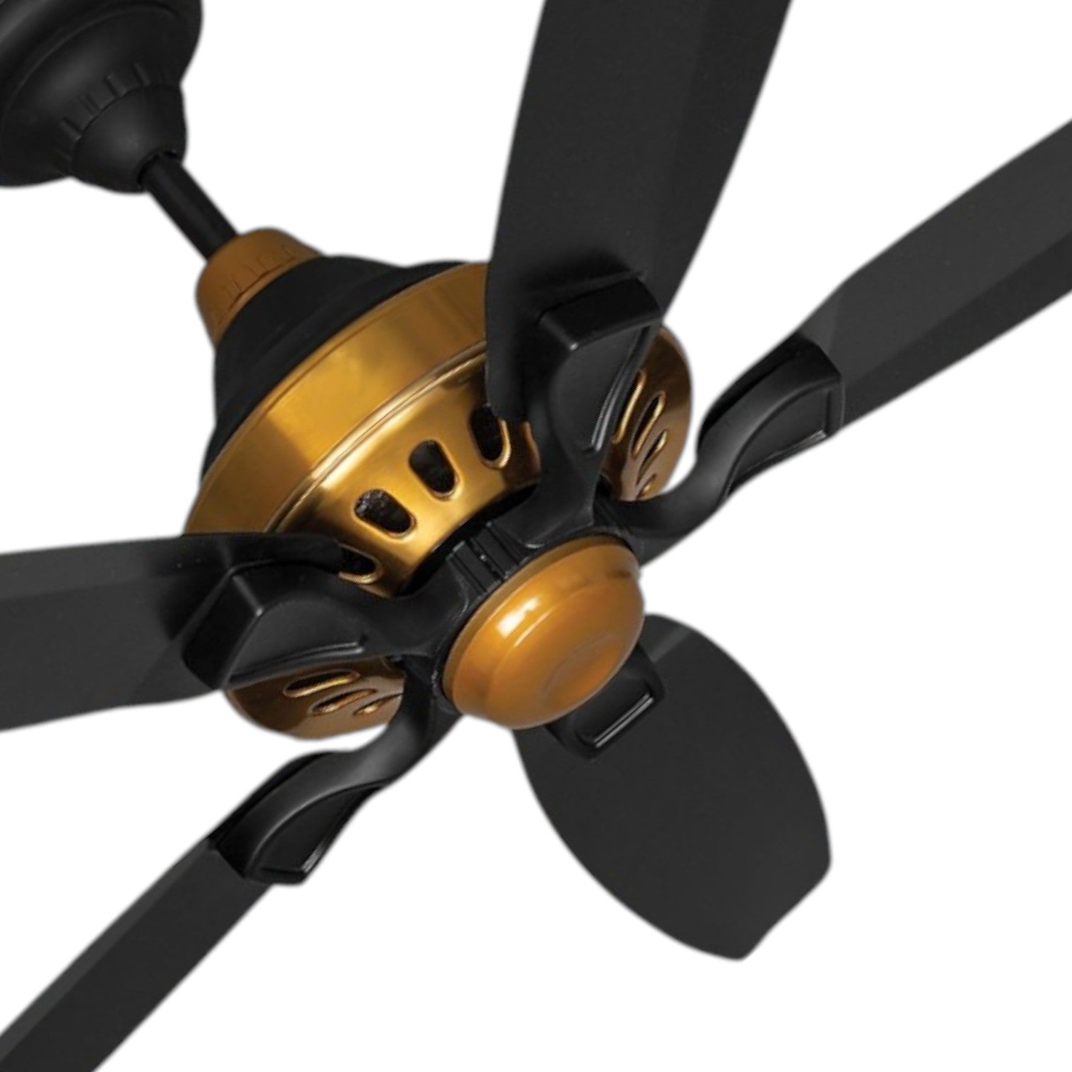 Pakhtun Penta-10 56-inch BLDC Inverter Remote Control Ceiling Fan (Black-Gold) | PK-115_img_1