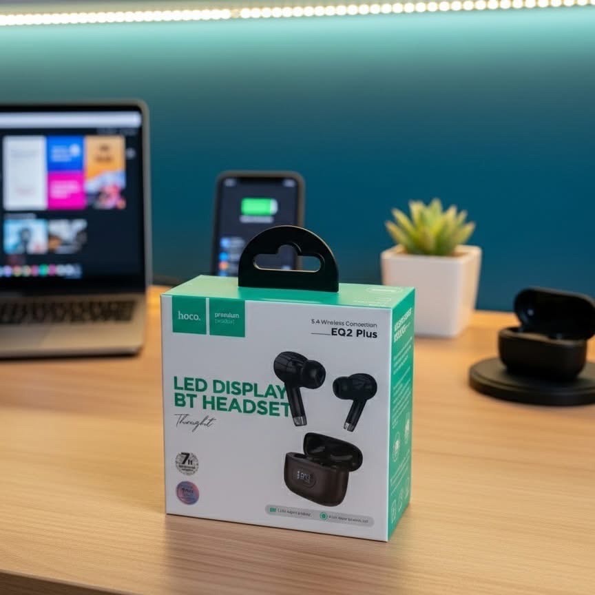 HOCO EQ2 Plus Wireless Bluetooth Earbuds