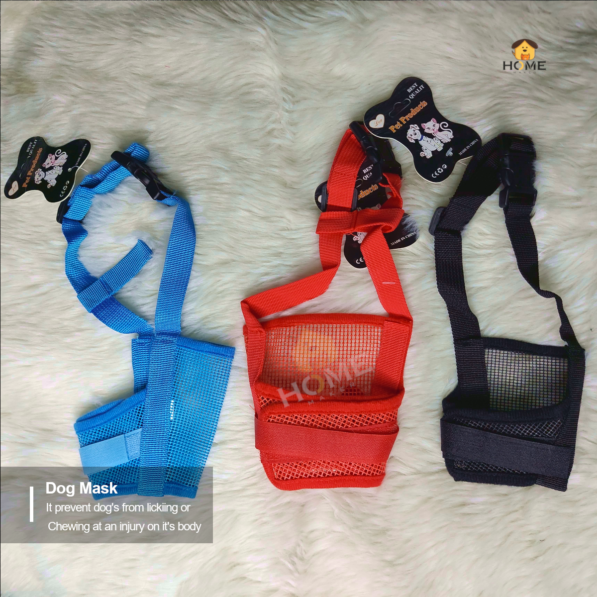 Dog Pet Mouth Bound Device Safety Adjustable Breathable_img_4