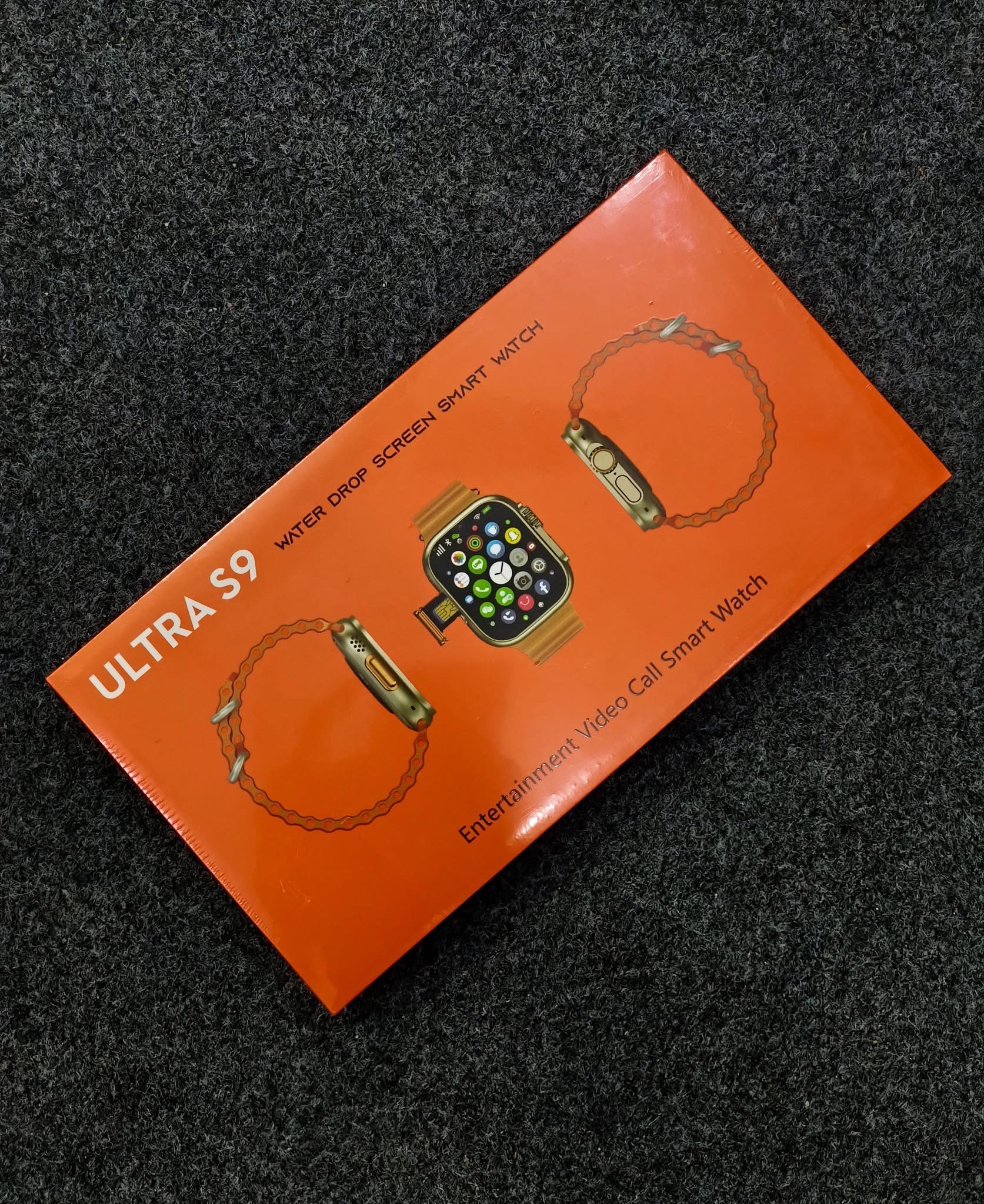 Ultra S9 5G Android Dual Camera Sim Supported Smart Watch